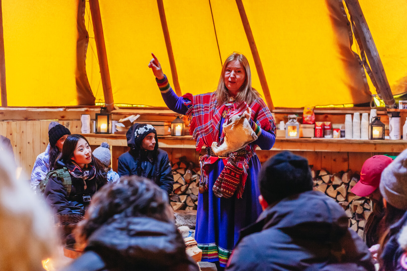 Tromso reindeer sledding and feeding tour with a Sami guide — image 11