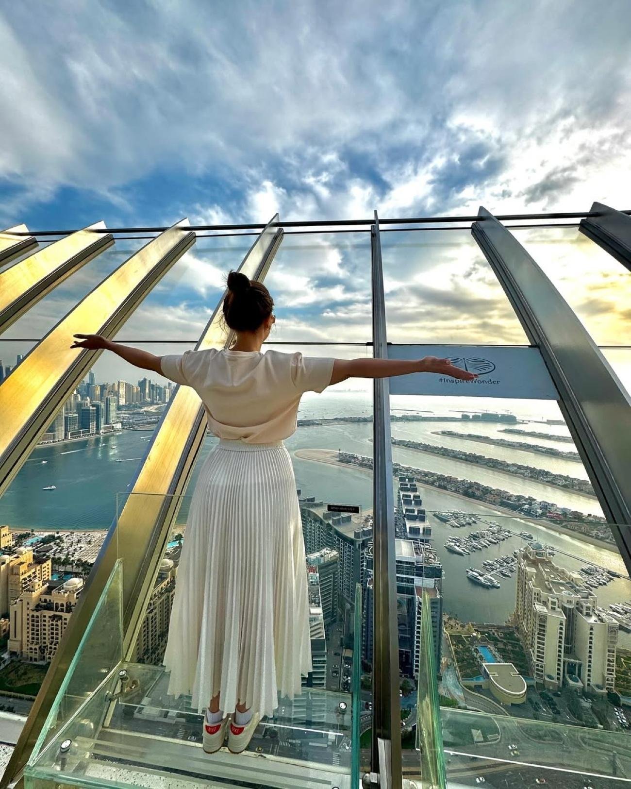 Dubai Skyline Pool & Palm Observatory Hosted Experience