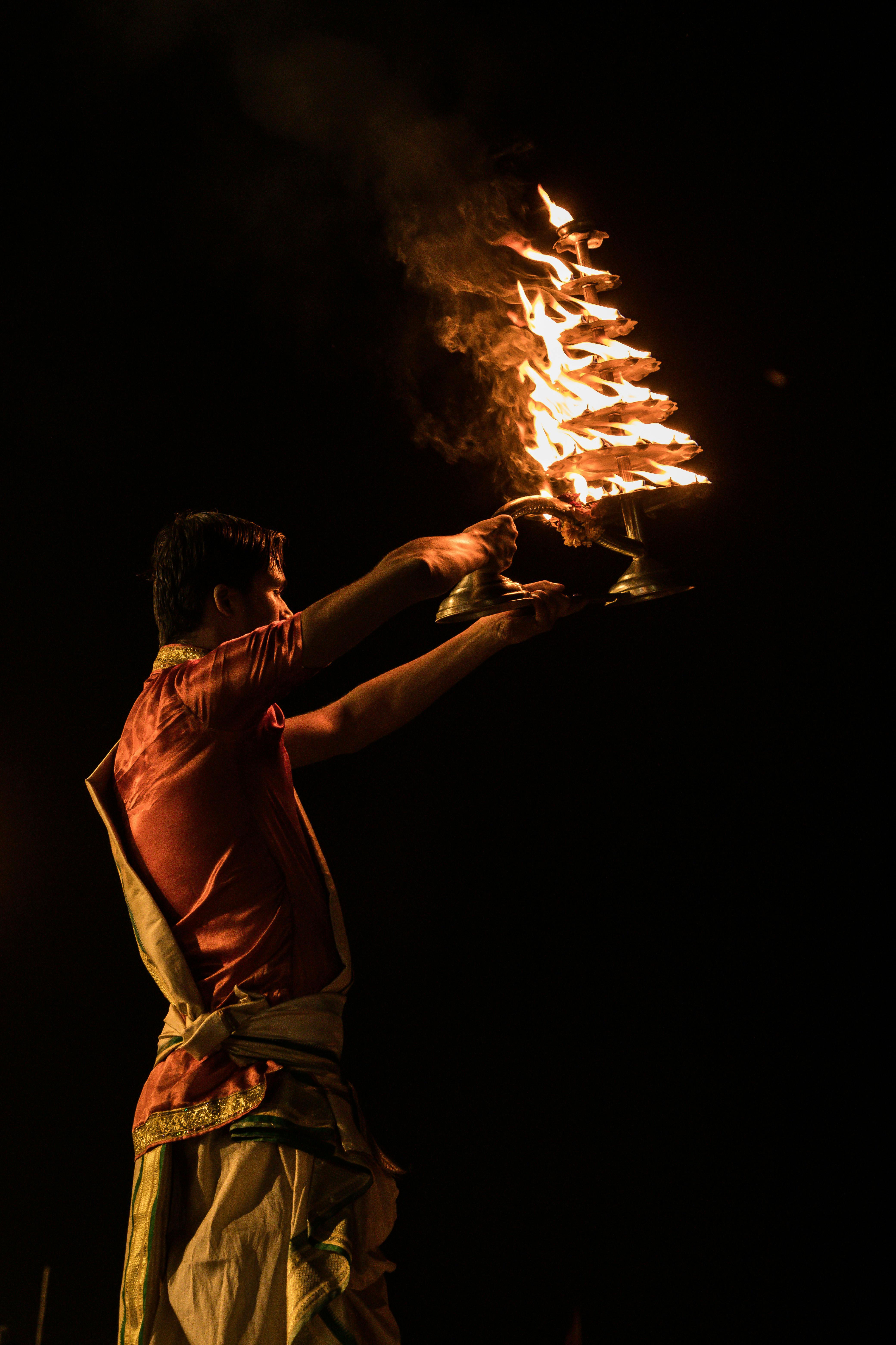 Varanasi Dawn: Aarti Ceremony, Ganges Boat Journey & Cremation Ghat