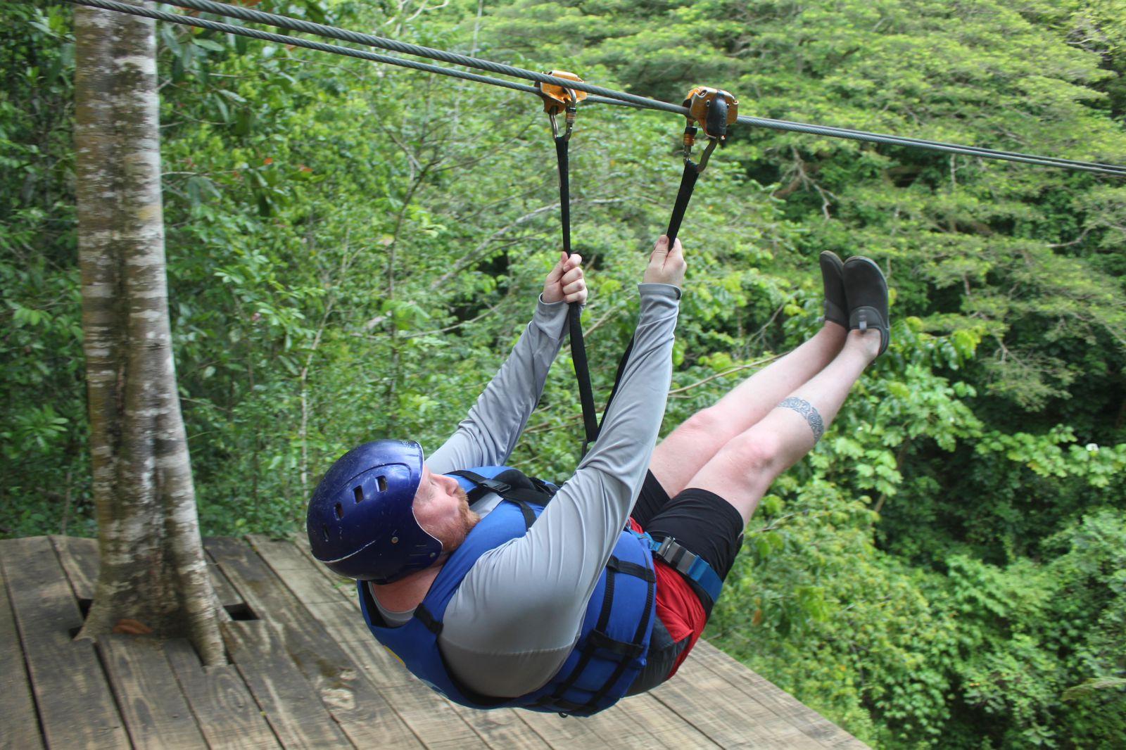 Amber Cove Zipline & Waterfalls Adventure with Dominican Lunch