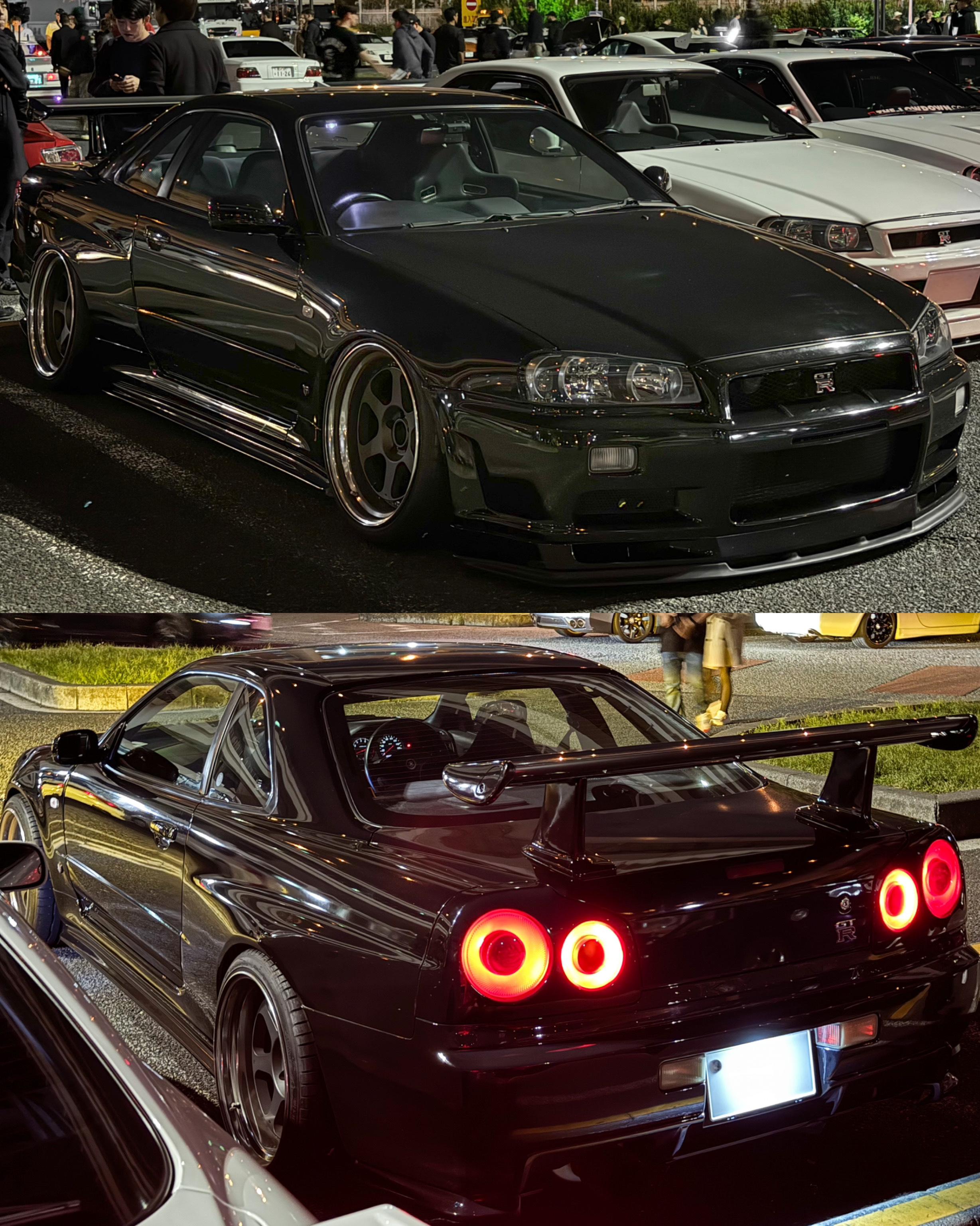 【450hp-700hp R34 GT-R】Daikoku PA, Tokyo: Private Tour