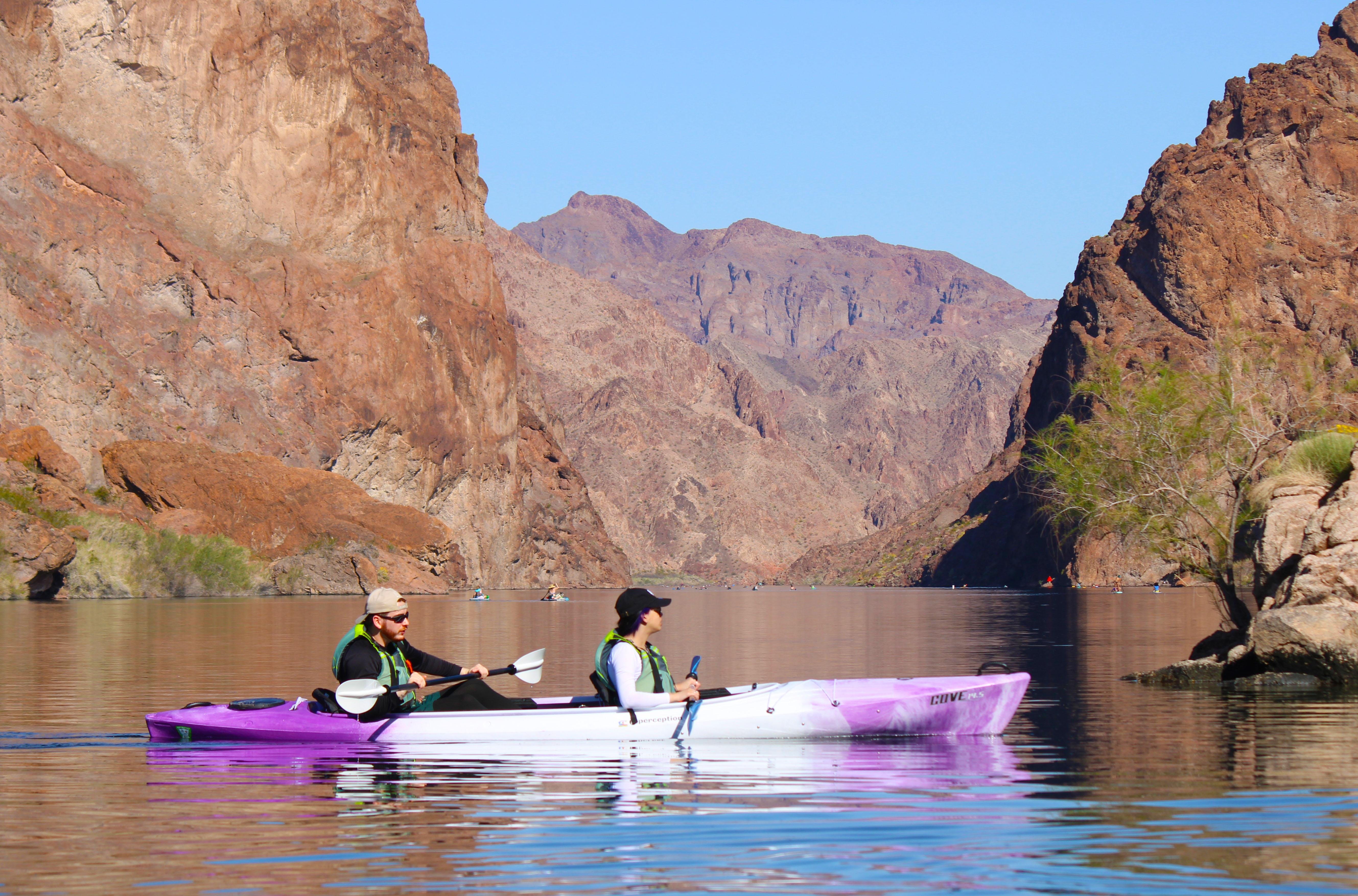 Emerald Cave Self-Guided Kayak Rental from Willow Beach