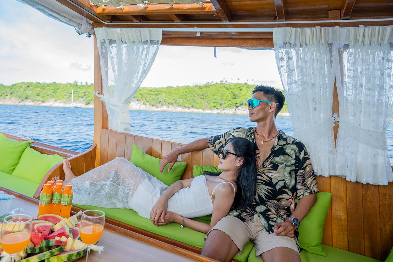 Private Luxury Longtail Boat Charter in Phuket