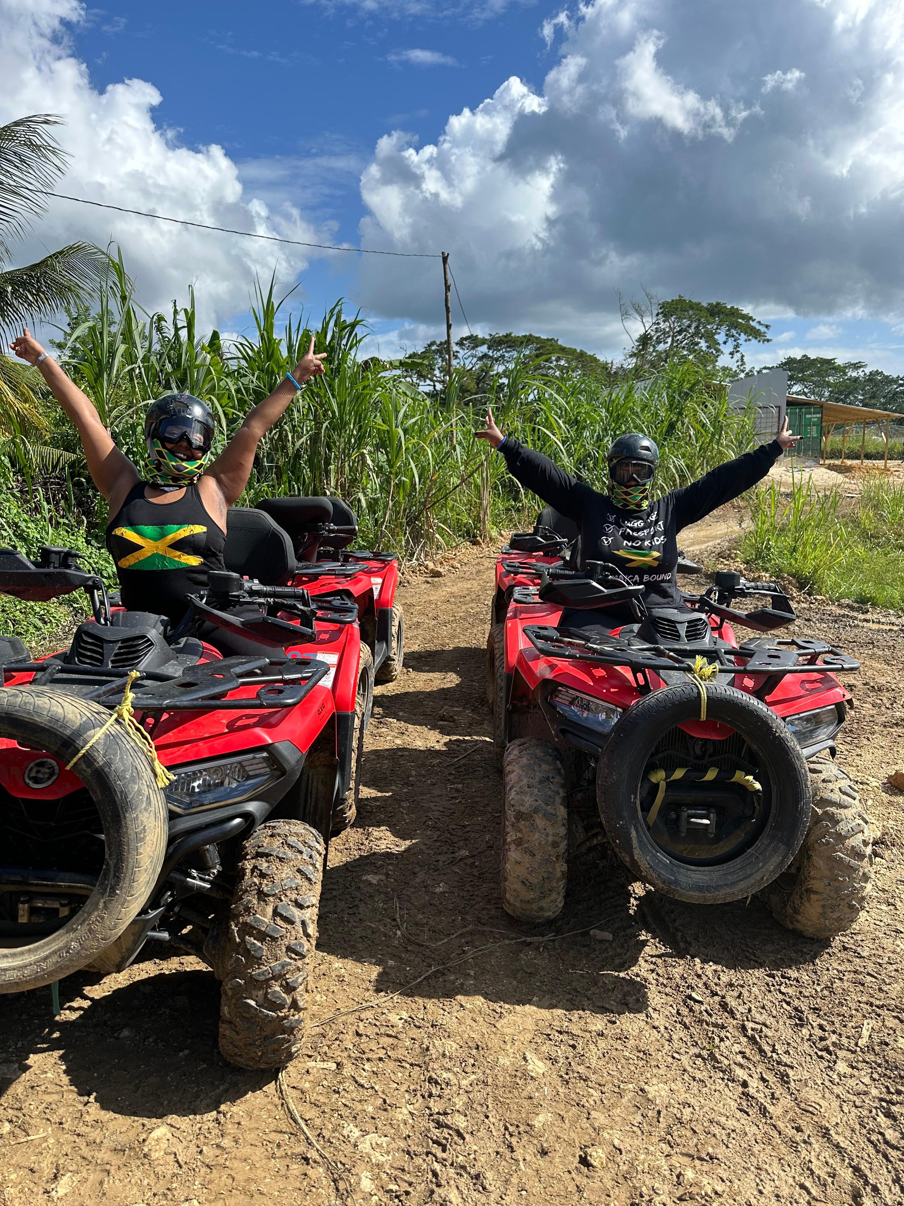 Private ATV Adventure, River Rafting & Sunset at Rick's Cafe
