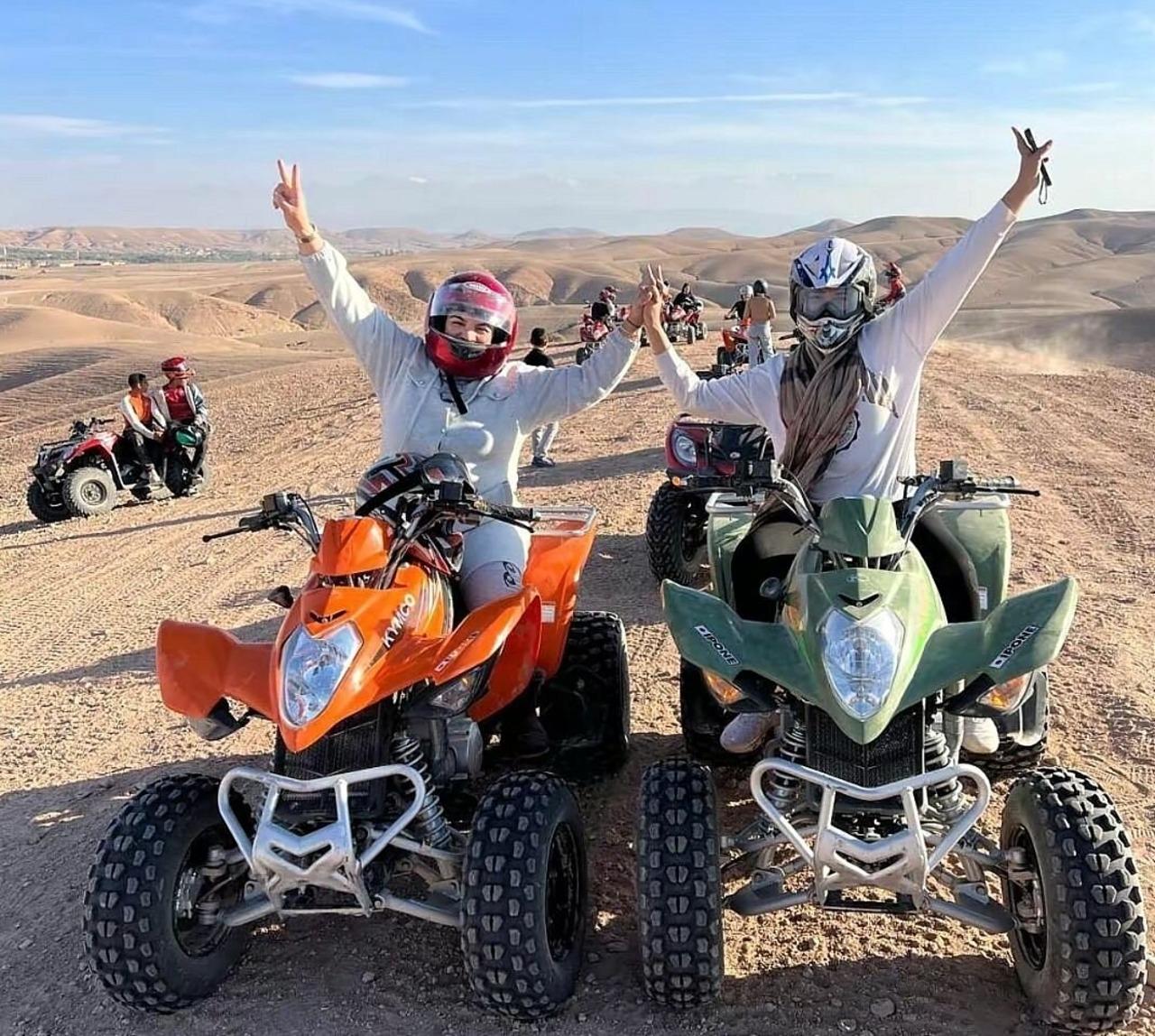 Agafay Desert Evening: Quad, Camel Ride & Dinner Under the Stars