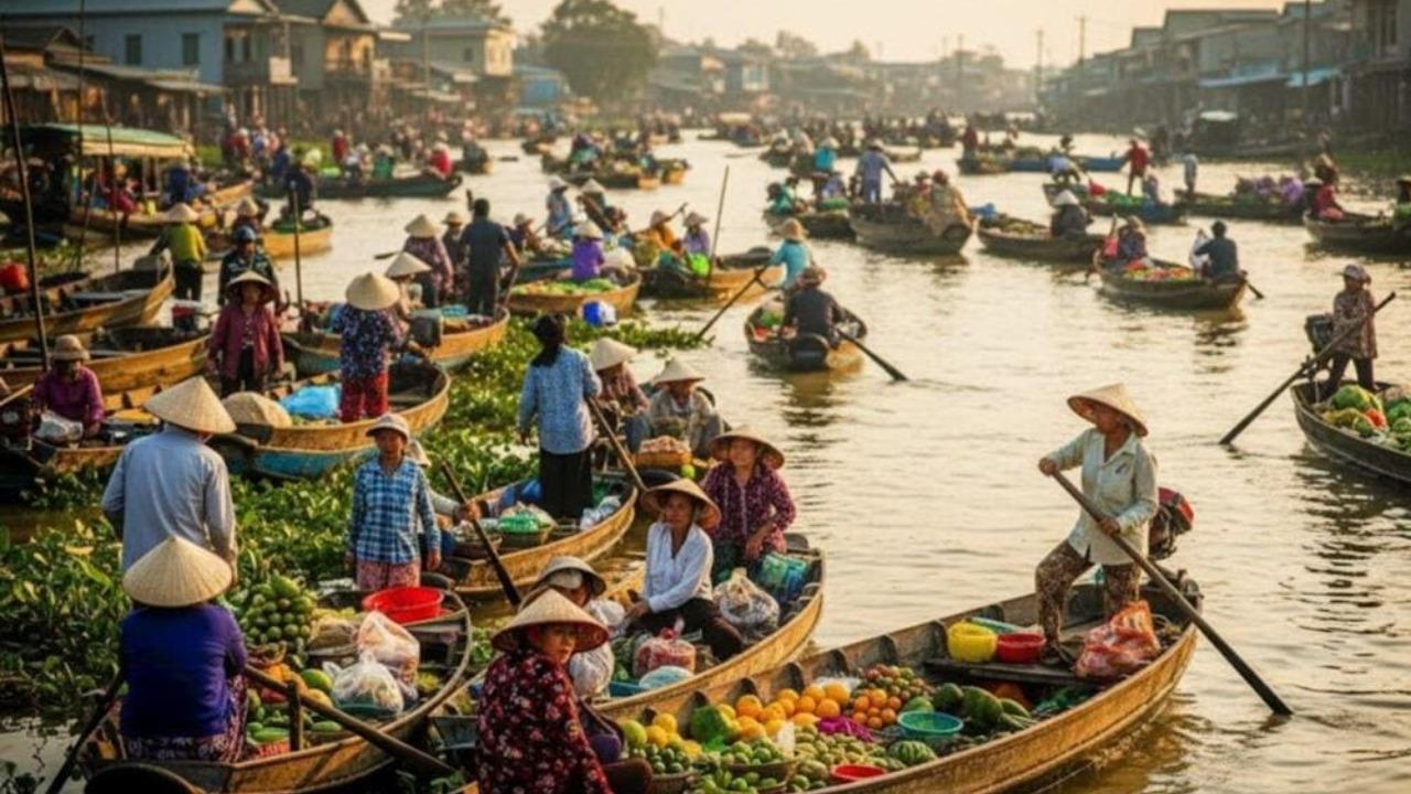 Can Tho Sunrise Floating Market & Mekong Forest Private Tour