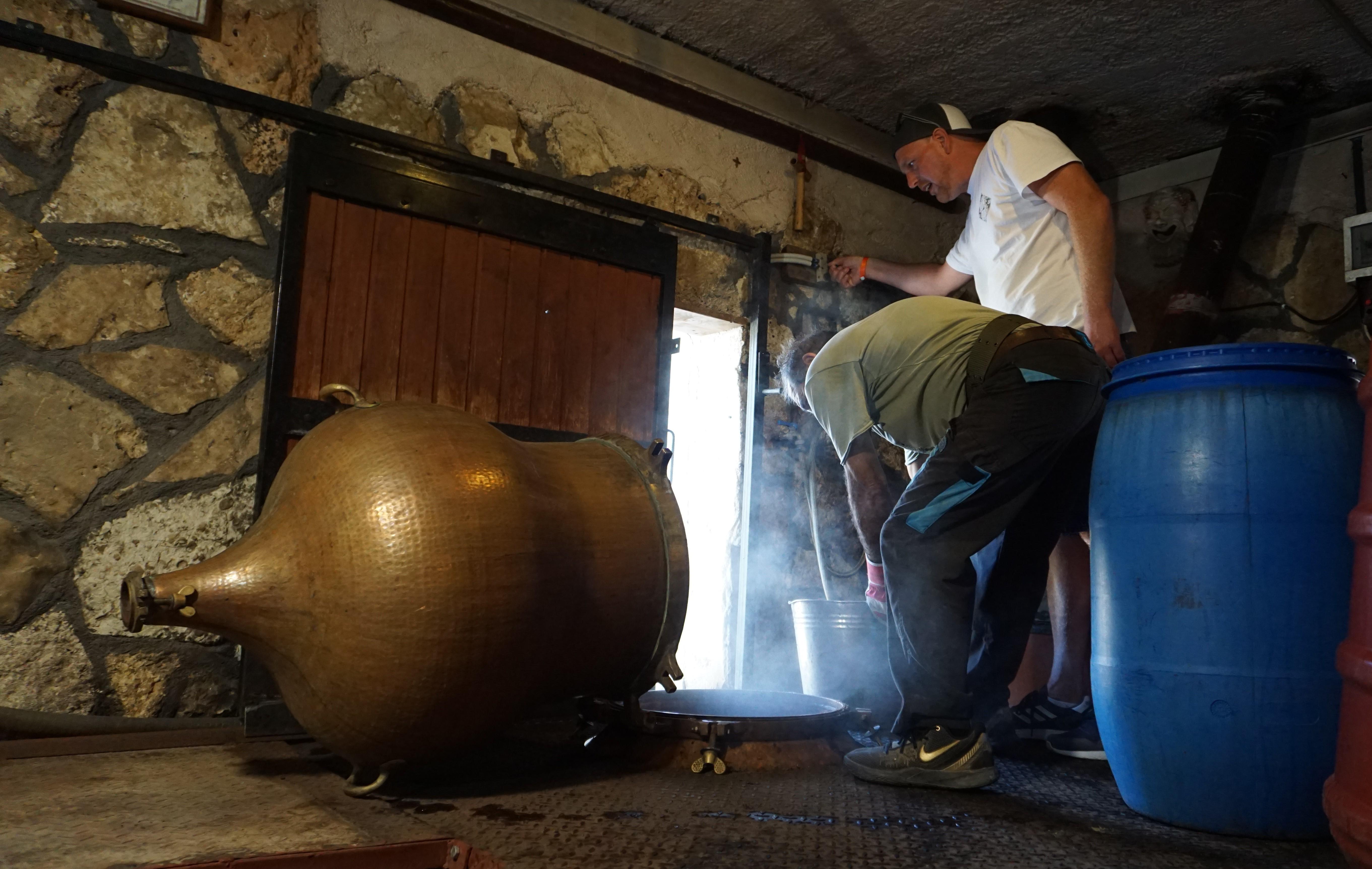 ouzo tasting in Crete — photo 9