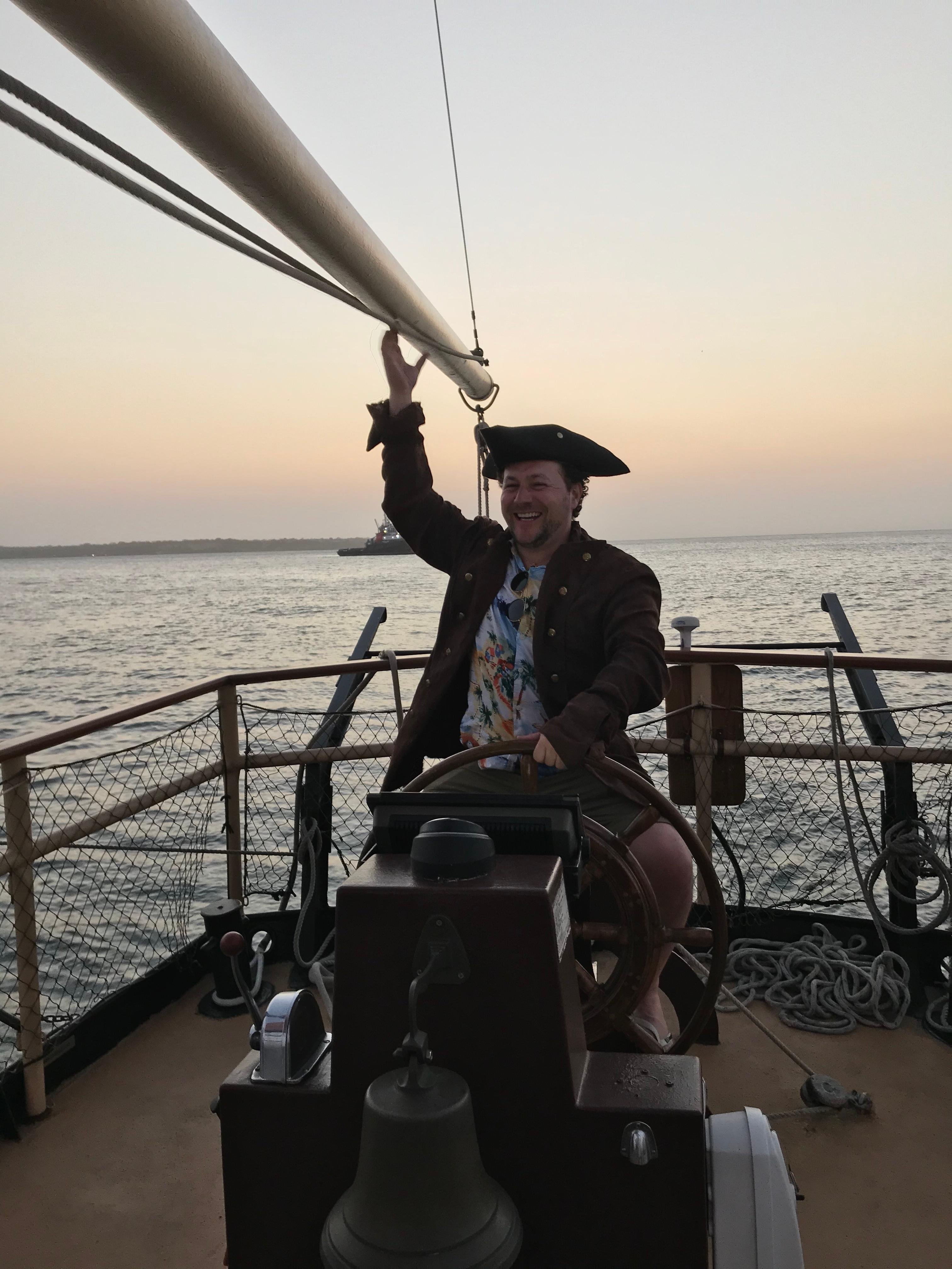 Cartagena Sunset Pirate Ship Cruise with Open Bar