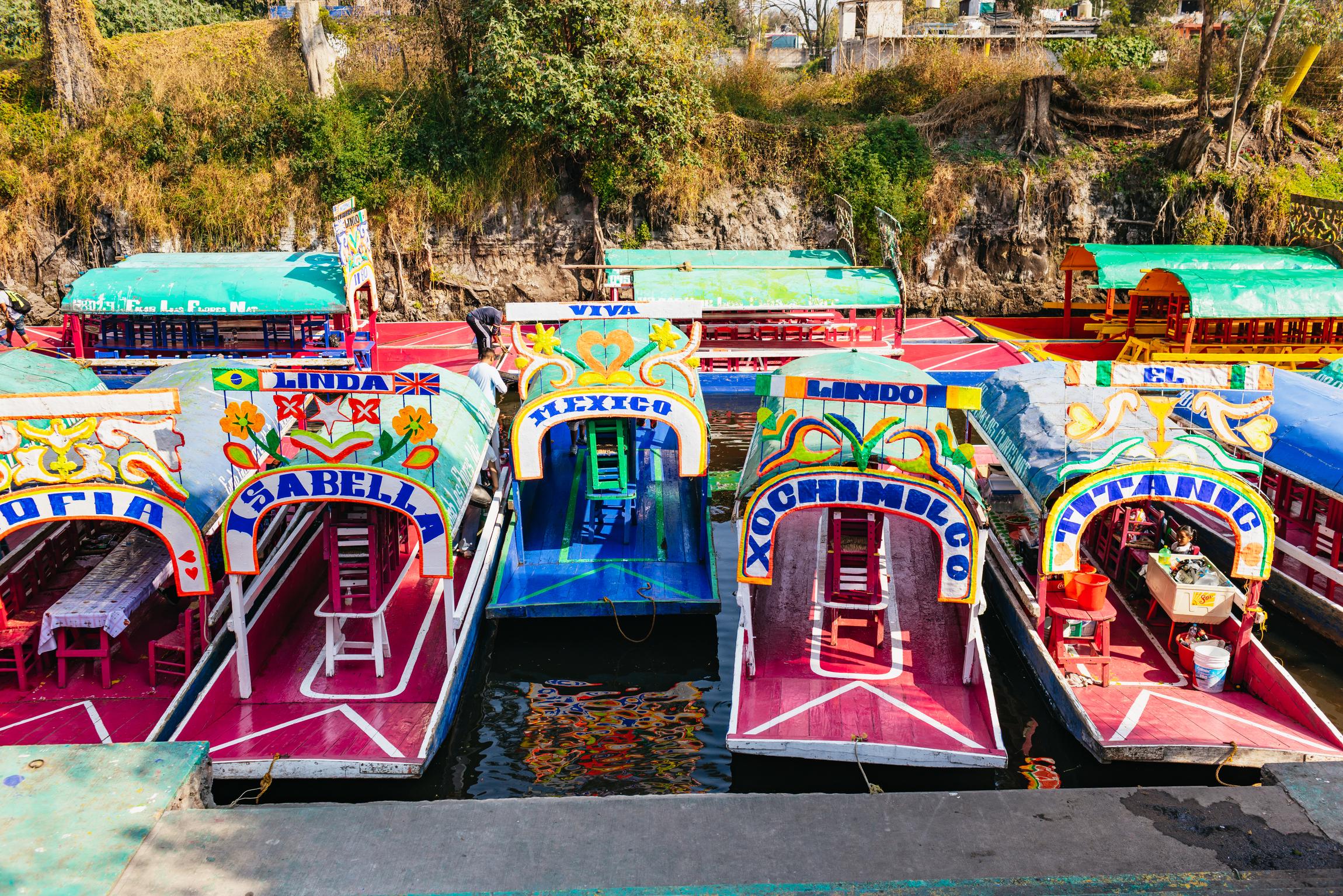 Xochimilco Cultural Boat Cruise & Tasting