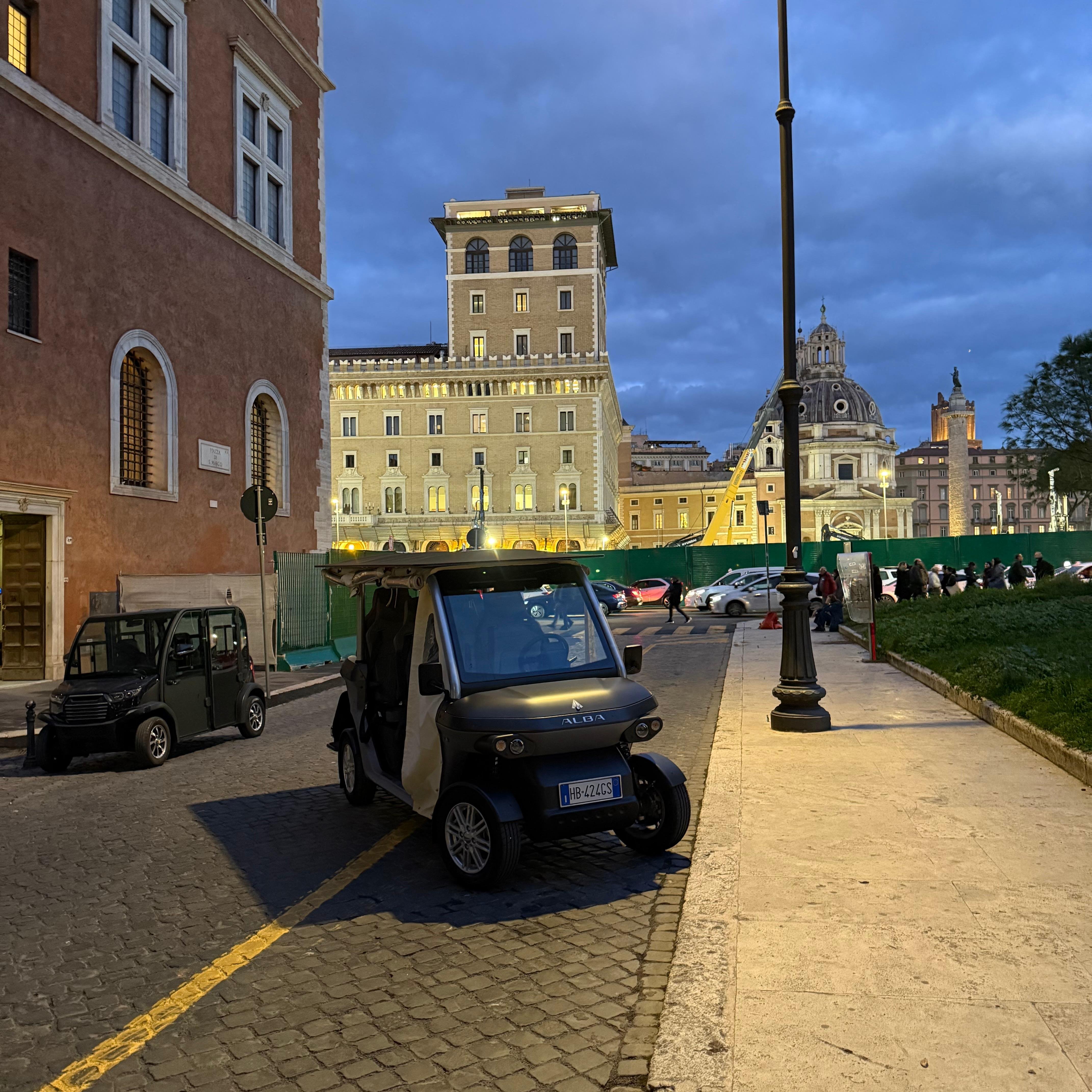 Rome private golf cart tour VIP electric cart imperial city — image 17