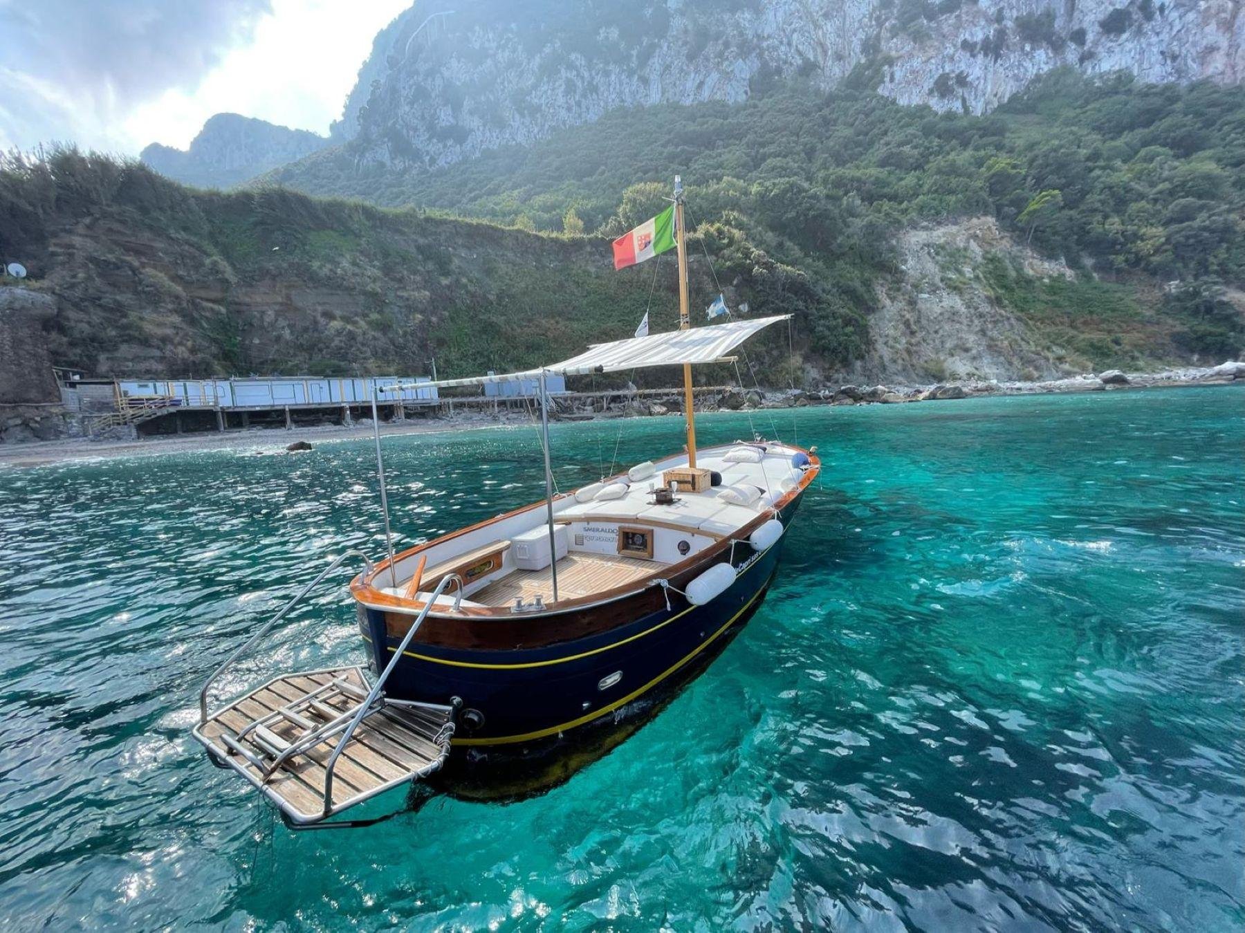 Capri Private Boat Tour: Faraglioni, Sea Caves & Swimming Stops