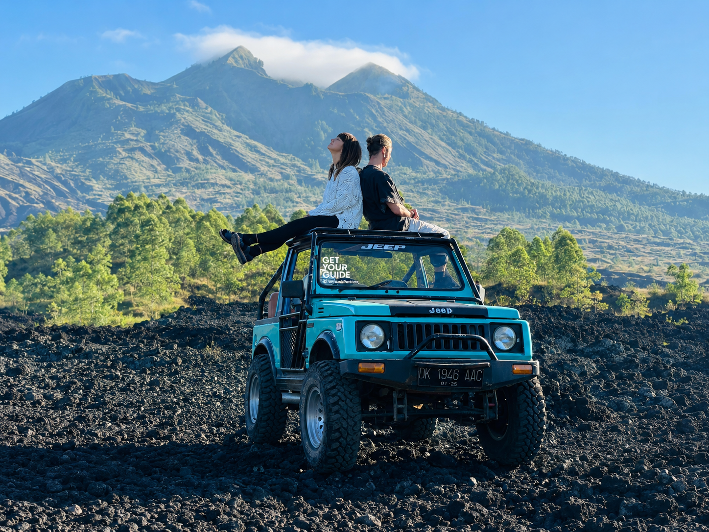 Private Mount Batur Sunrise 4WD Jeep Tour & Thermal Hot Springs
