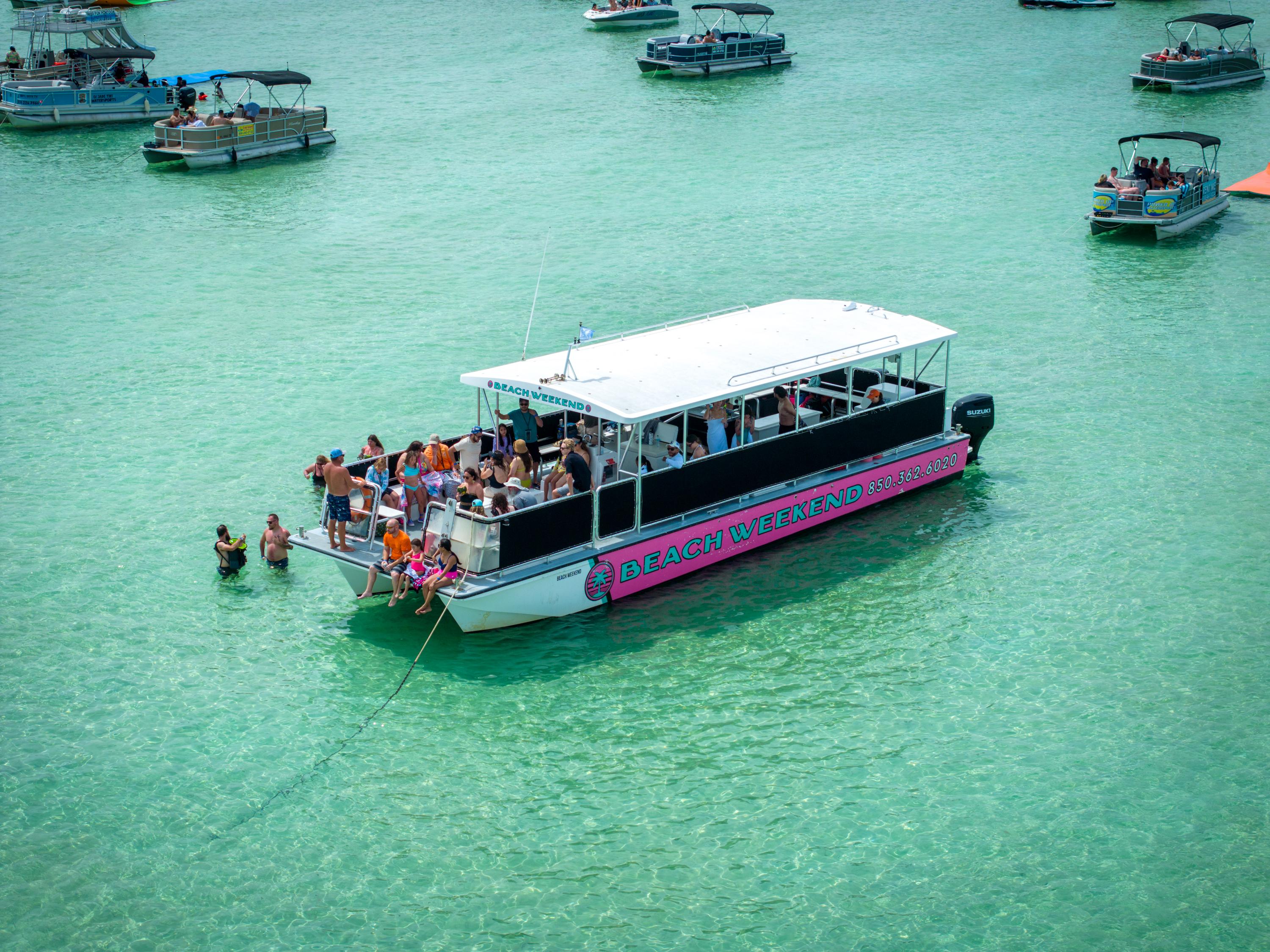 Crab Island Sandbar Cruise from Fort Walton Beach