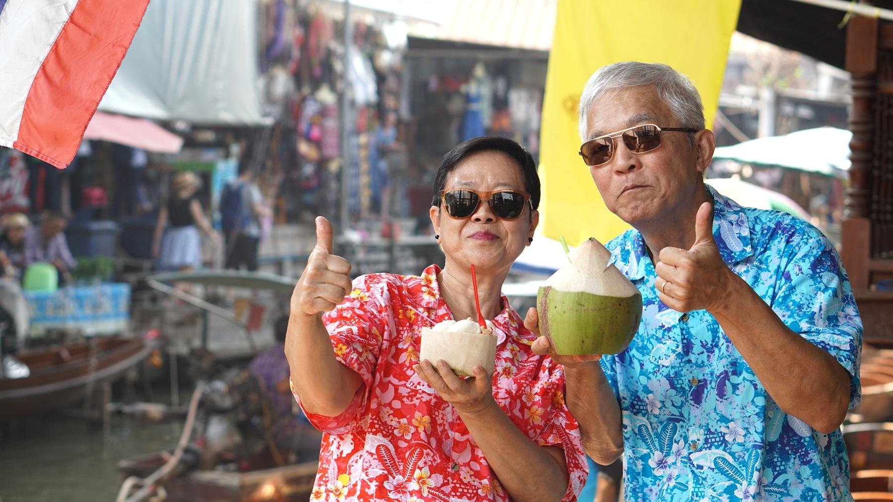 Bangkok to Erawan Falls & River Kwai Private Day Trip