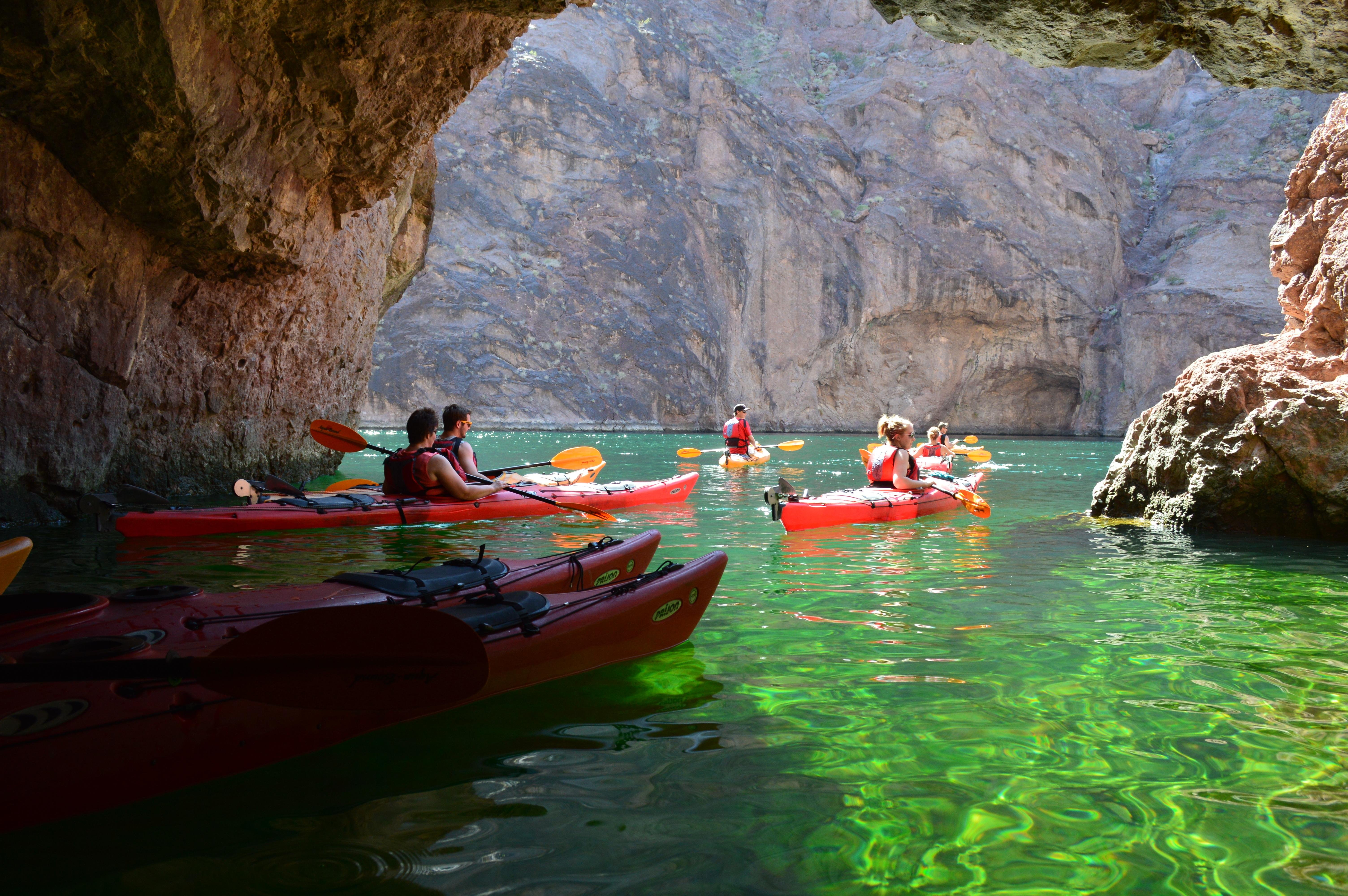 Emerald Cave Kayaking: Premium Colorado River Expedition