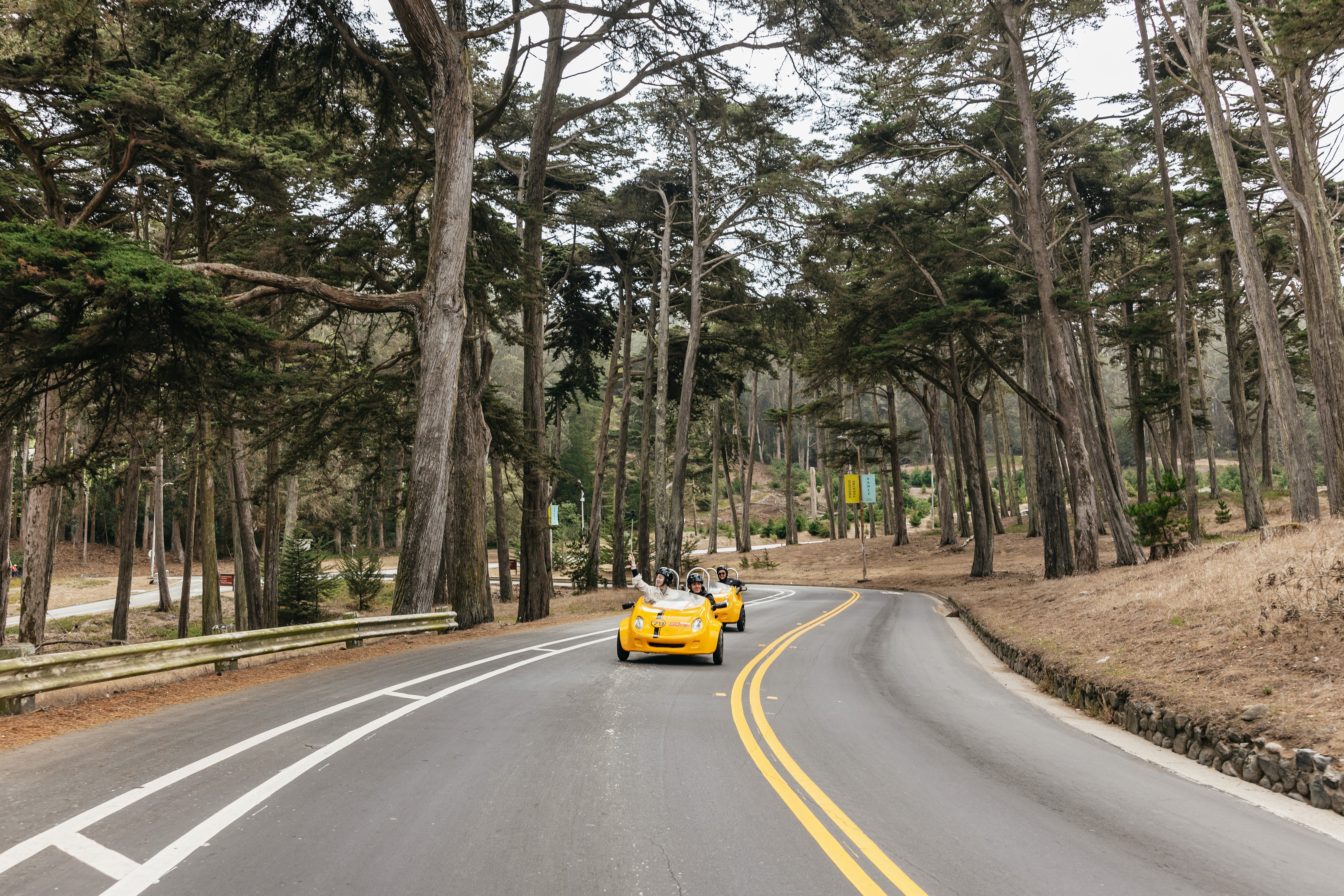 Aventure en GoCar : Golden Gate et Lombard Street à San Francisco