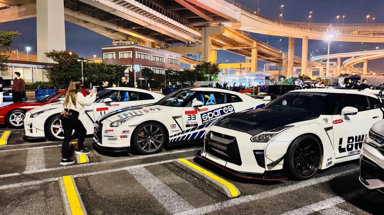 Tokyo: JDM Car Culture Night Tour with Daikoku PA Visit