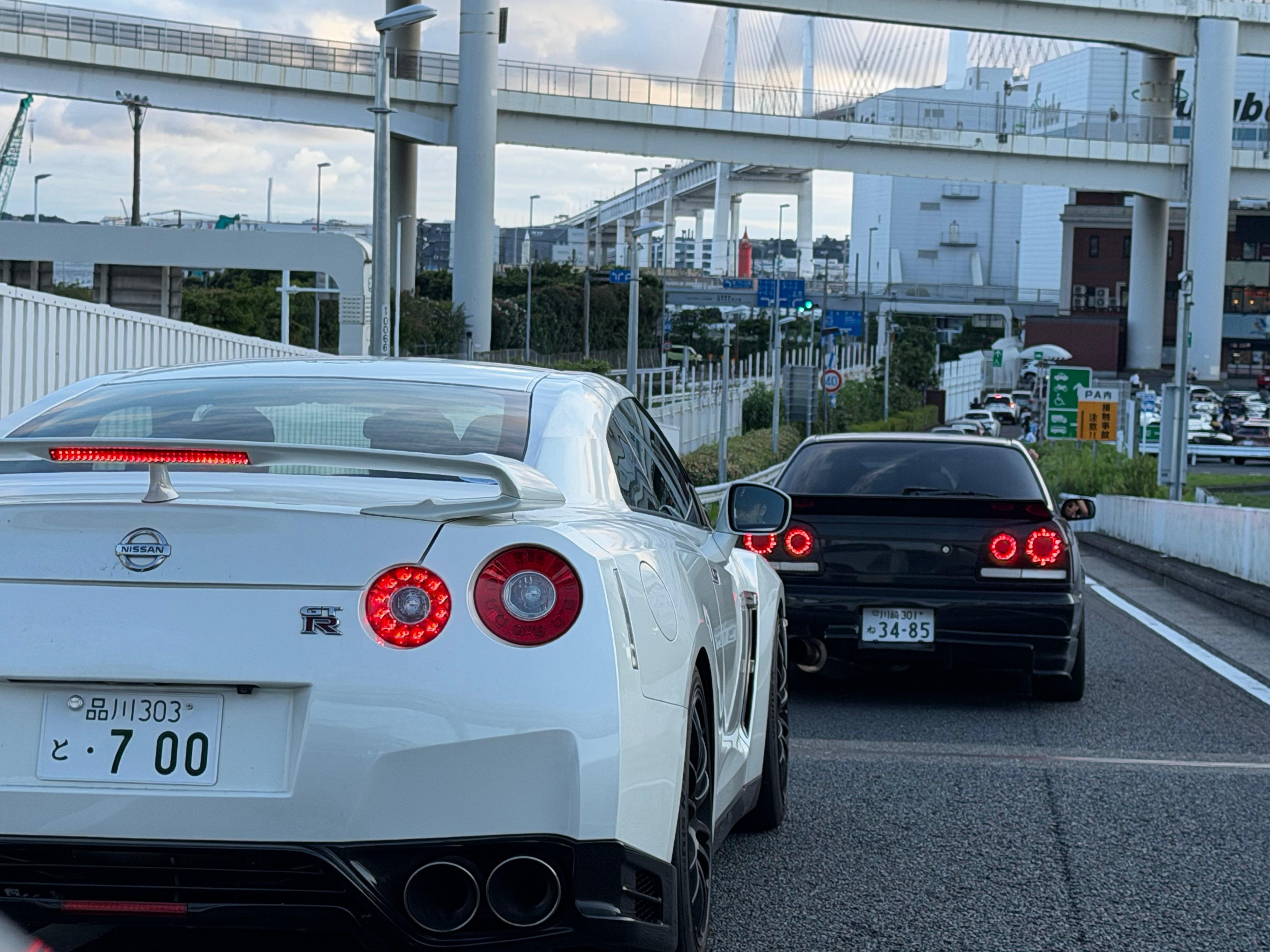 Daikoku Tokyo drift carmeet ride R34,Supra,GTR,Silvia,JDM - JDM Tokyo tour car and night drive