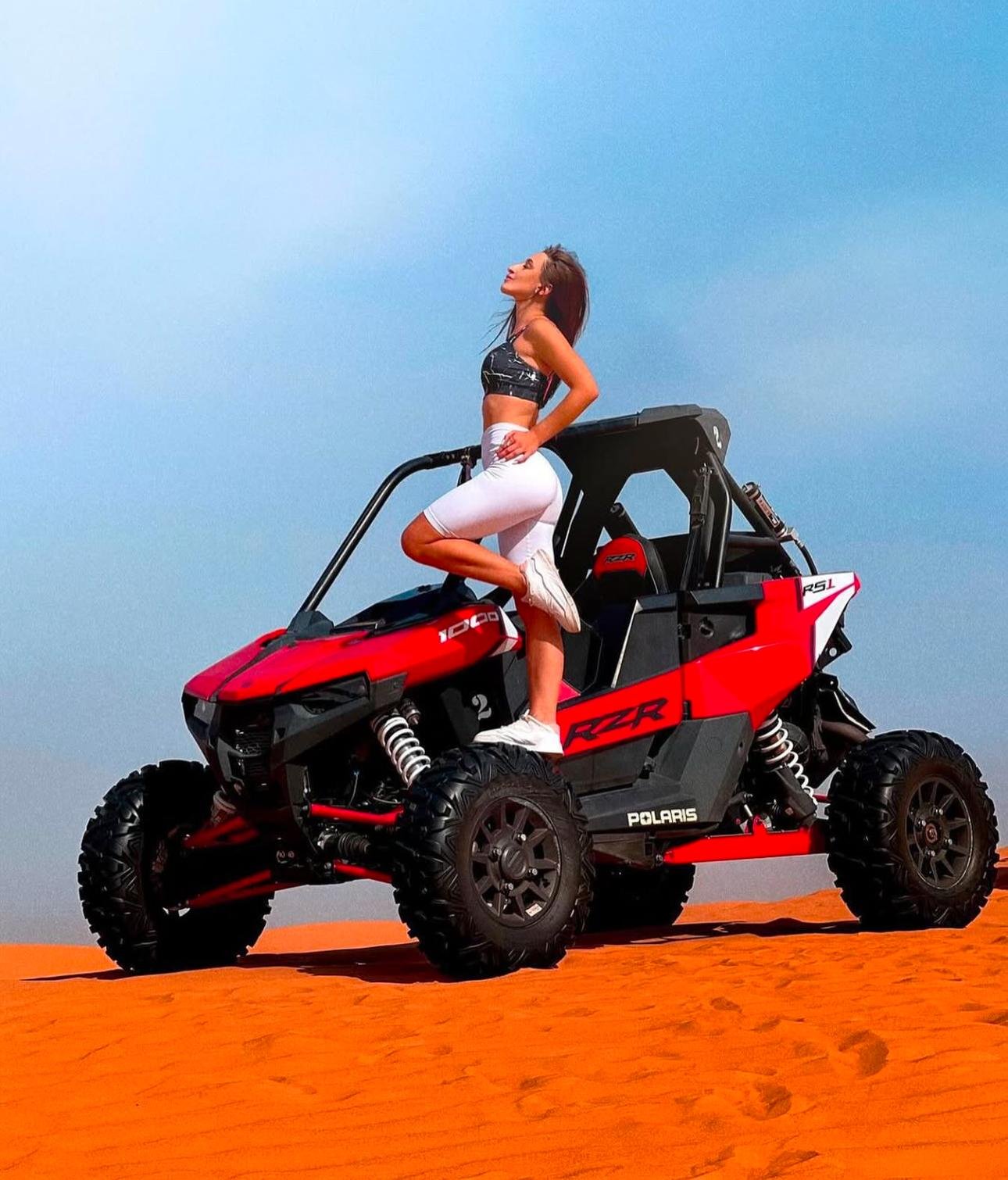Doha Desert Safari: Sunset Dune Bashing, Camel Ride & Sandboarding