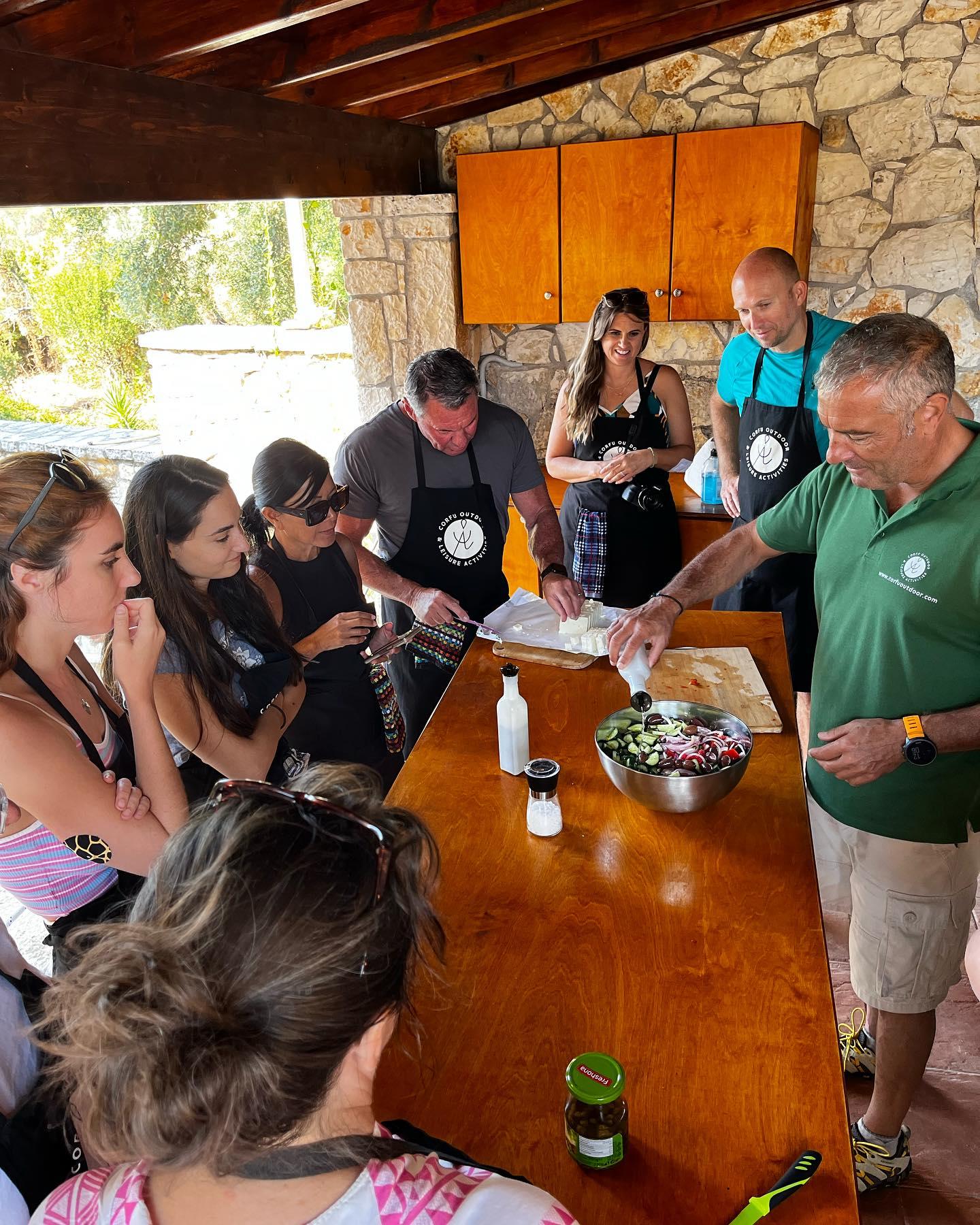 Corfu Cooking Class, Market Tour & Olive Oil Tasting