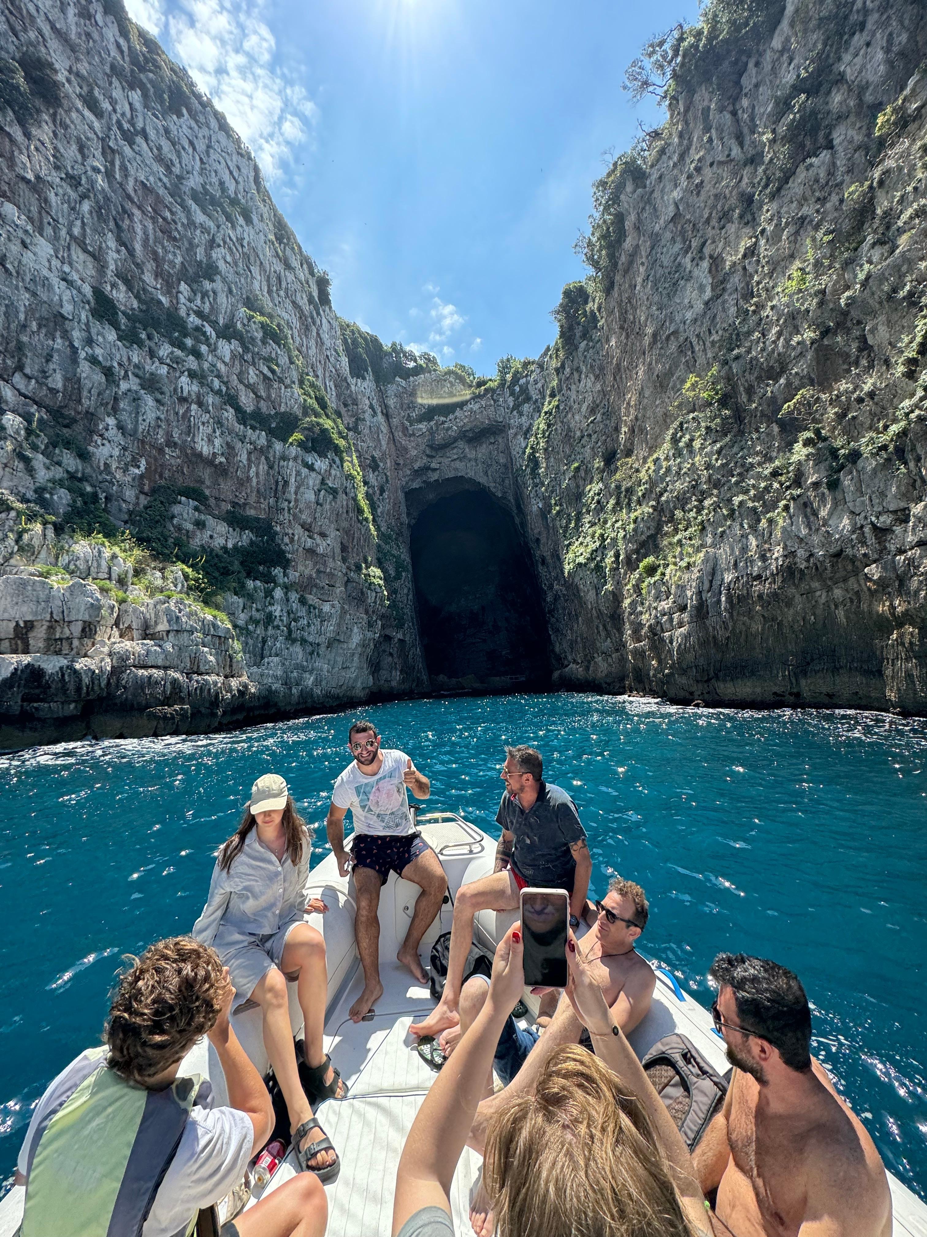 Vlorë Speedboat Tour: Sazan Island, Haxhi Ali Cave & Karaburun