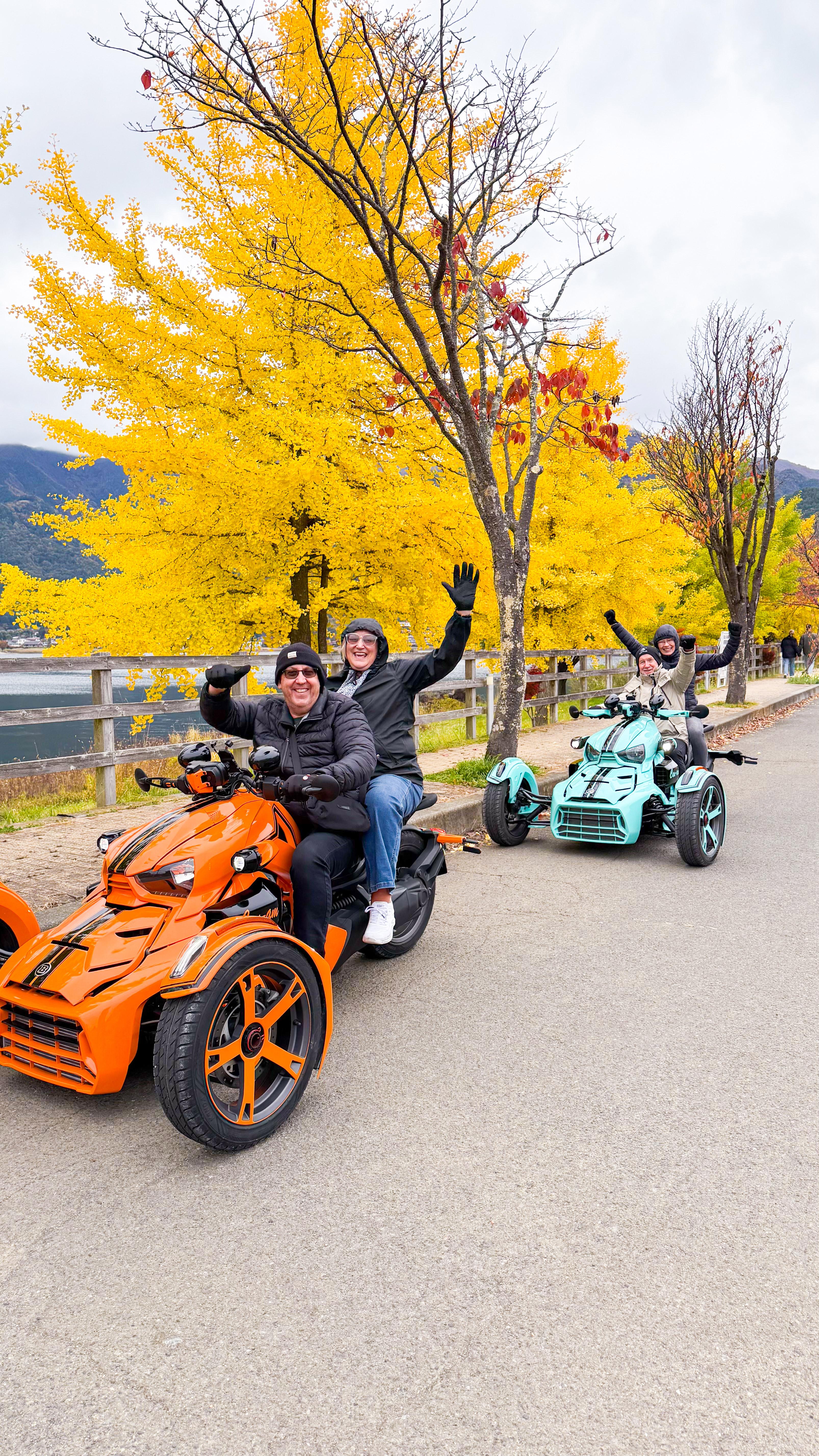 Mt. Fuji Guided Can-Am Trike Experience