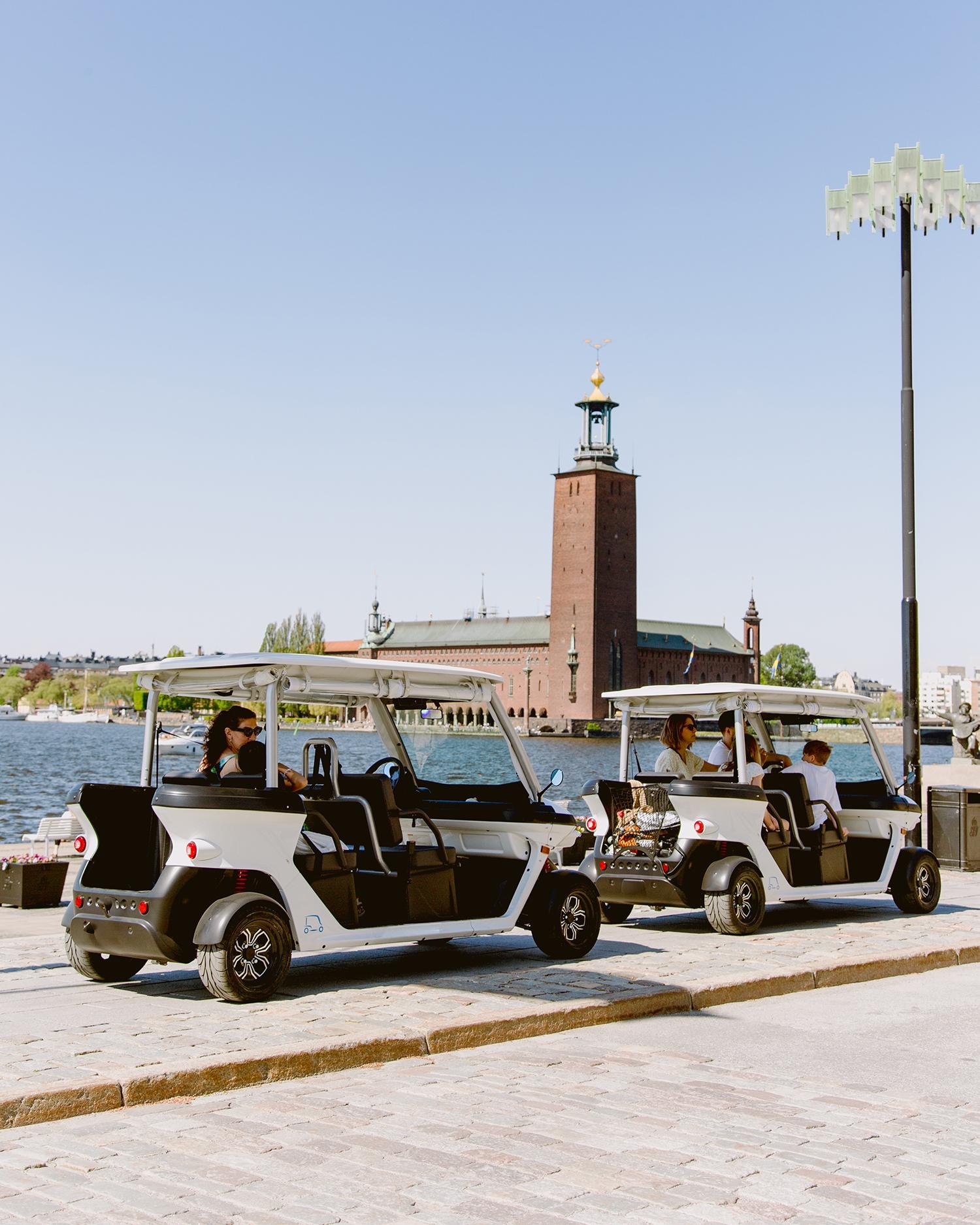 Private Stockholm Golf Cart Tour