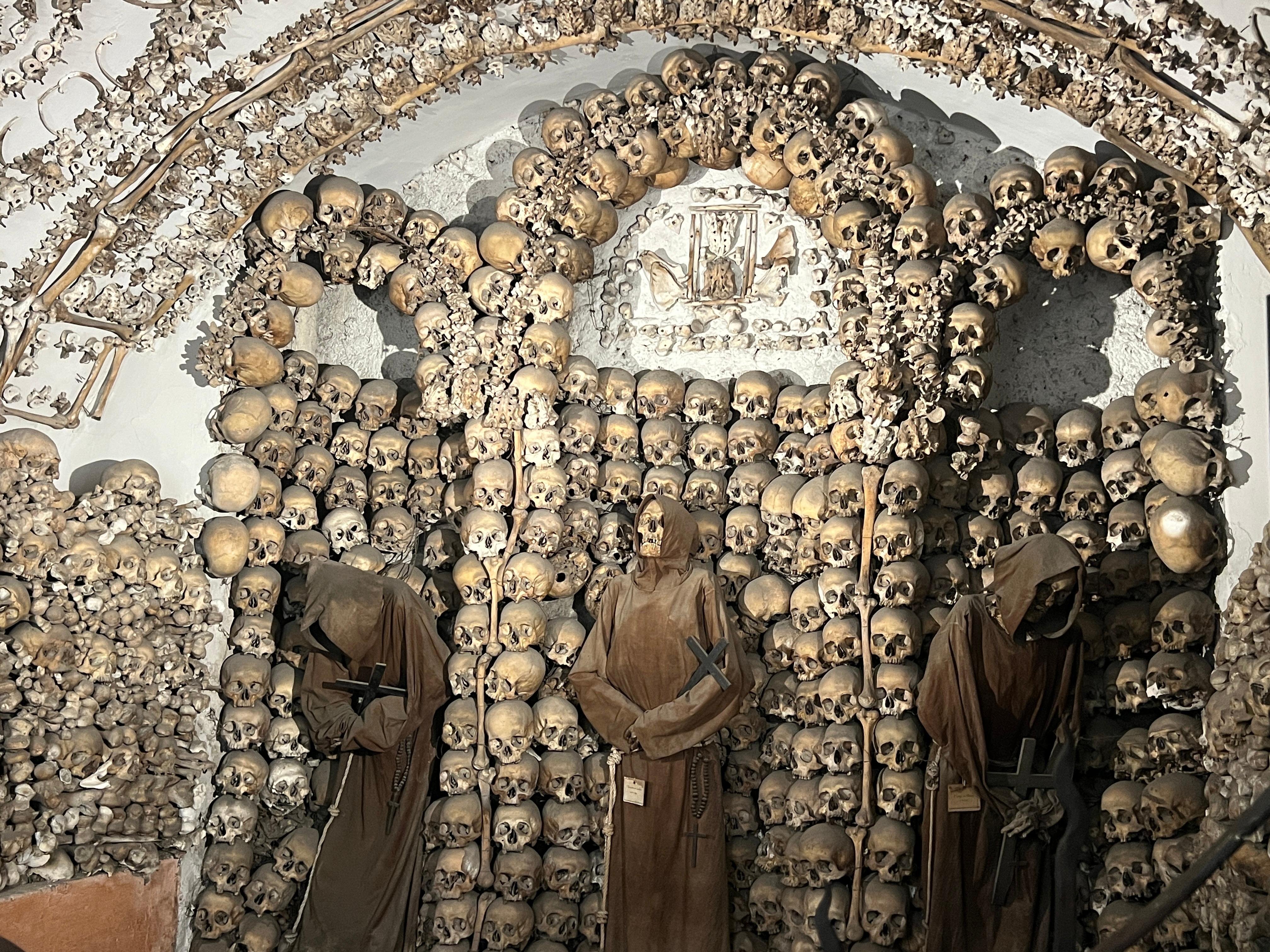 Rome's Mysterious Side: Capuchin Crypt & Hidden Corners