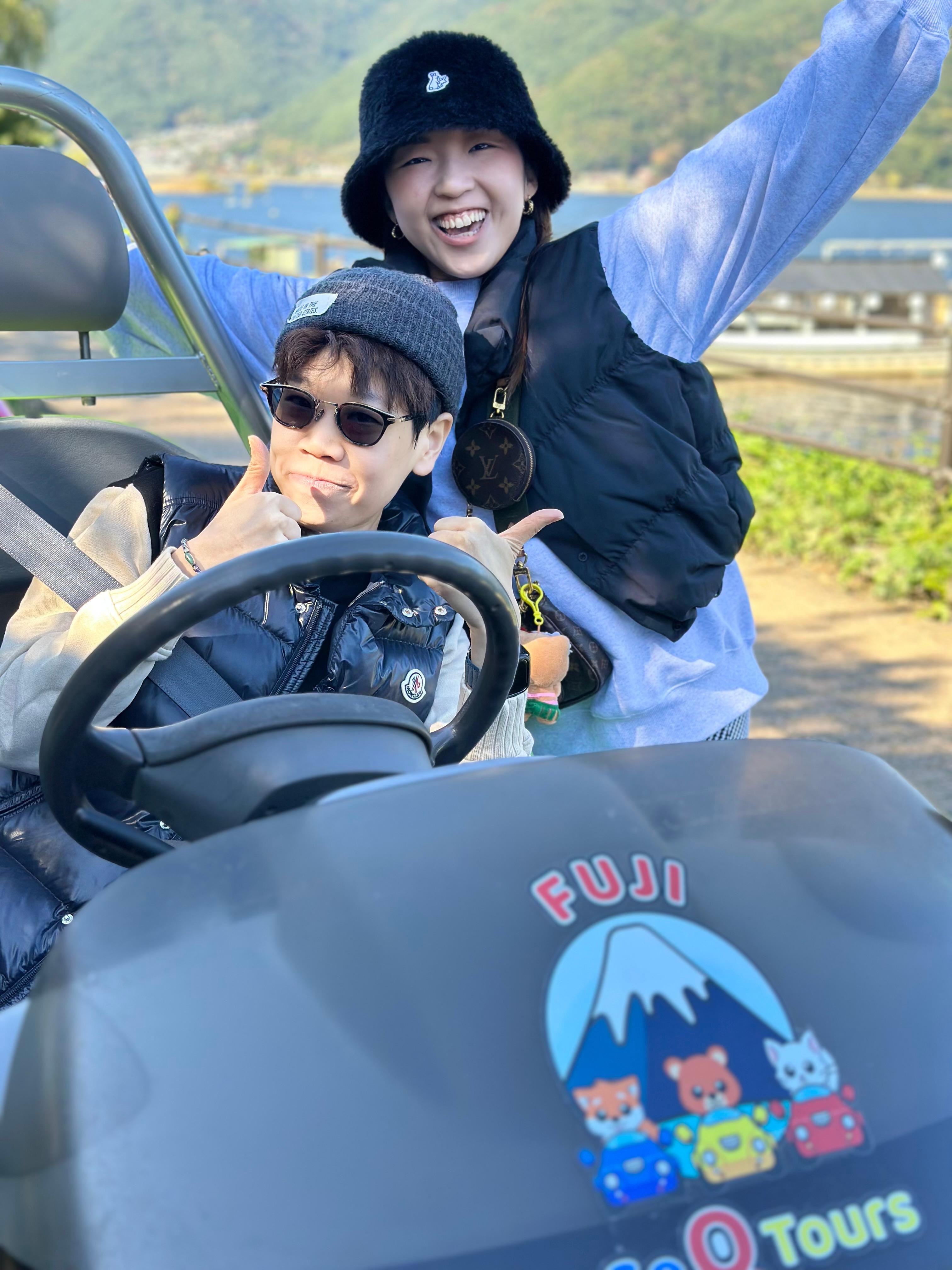 Lake Kawaguchiko Electric Mini Car Guided Tour