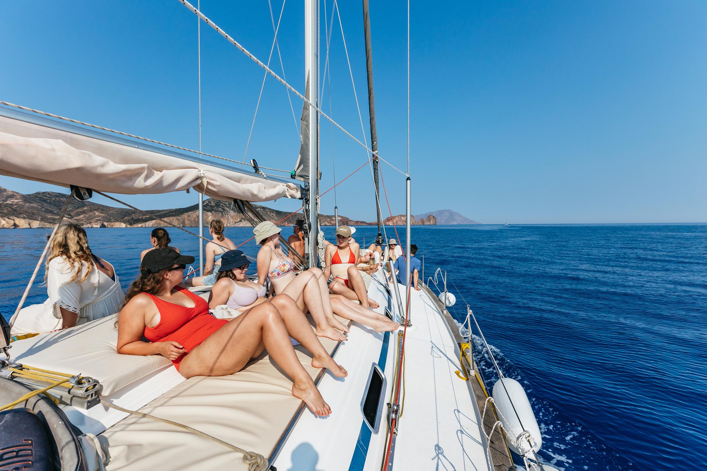 Milos Kleftiko Sailing Cruise with Meal & Drinks