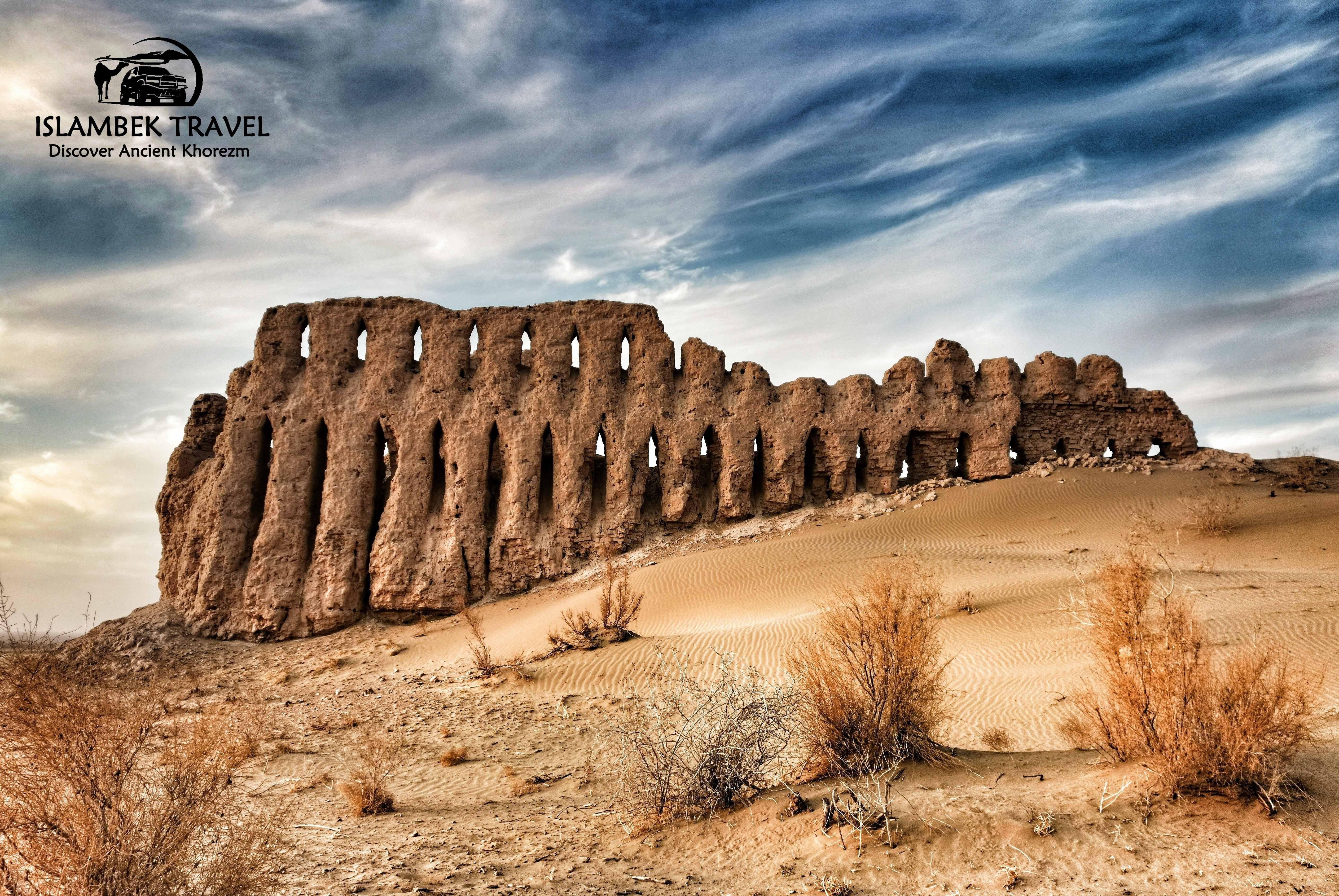 Khiva to Bukhara Desert Crossing with Yurt Camp & Ancient Fortresses
