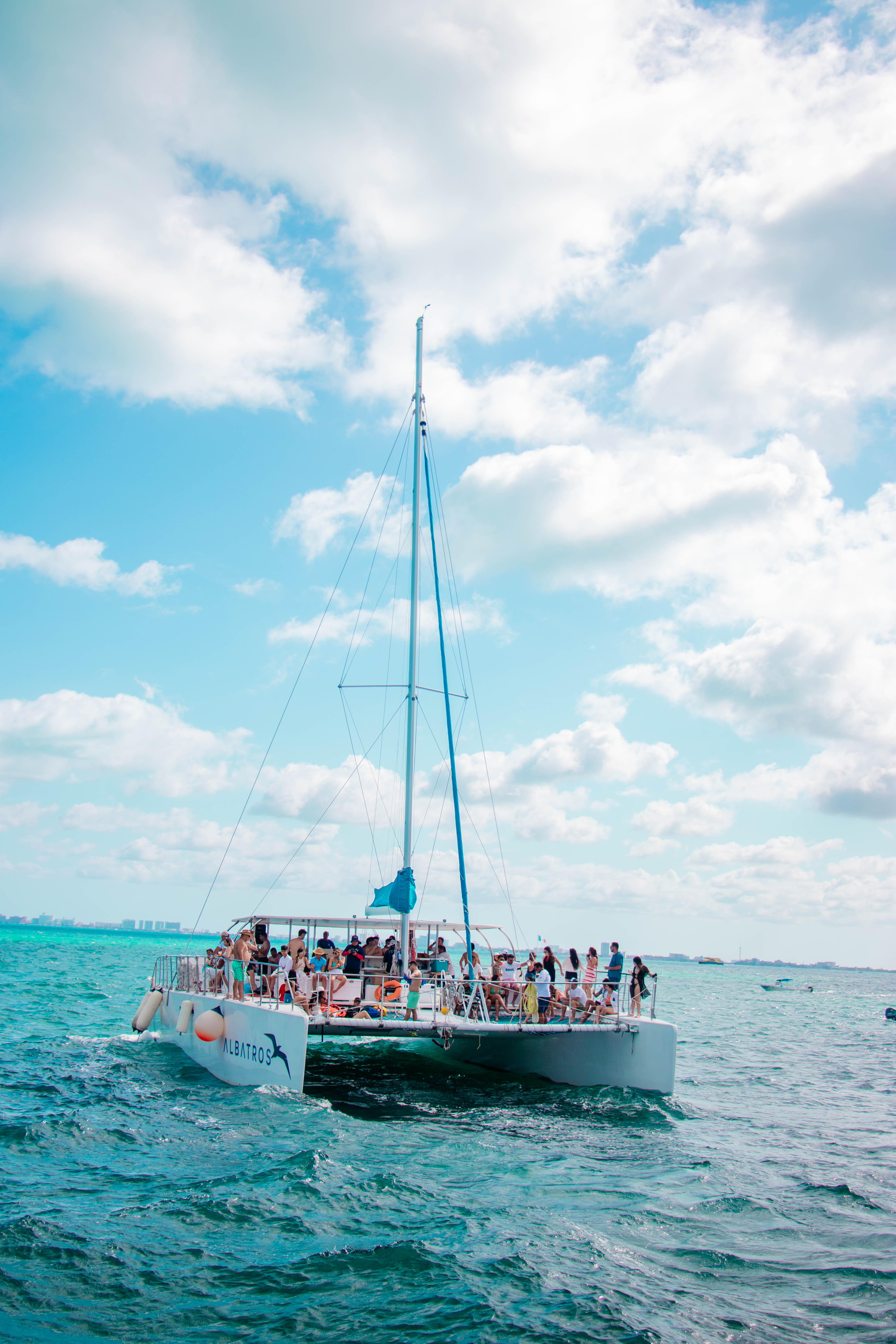 Isla Mujeres Catamaran Day Trip with Snorkeling & Buffet