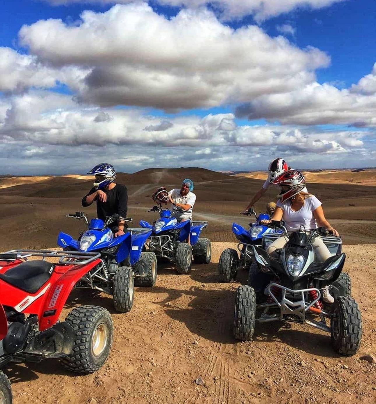 Agafay Desert Adventure: Quad Biking, Camel Ride & Berber Dinner Show