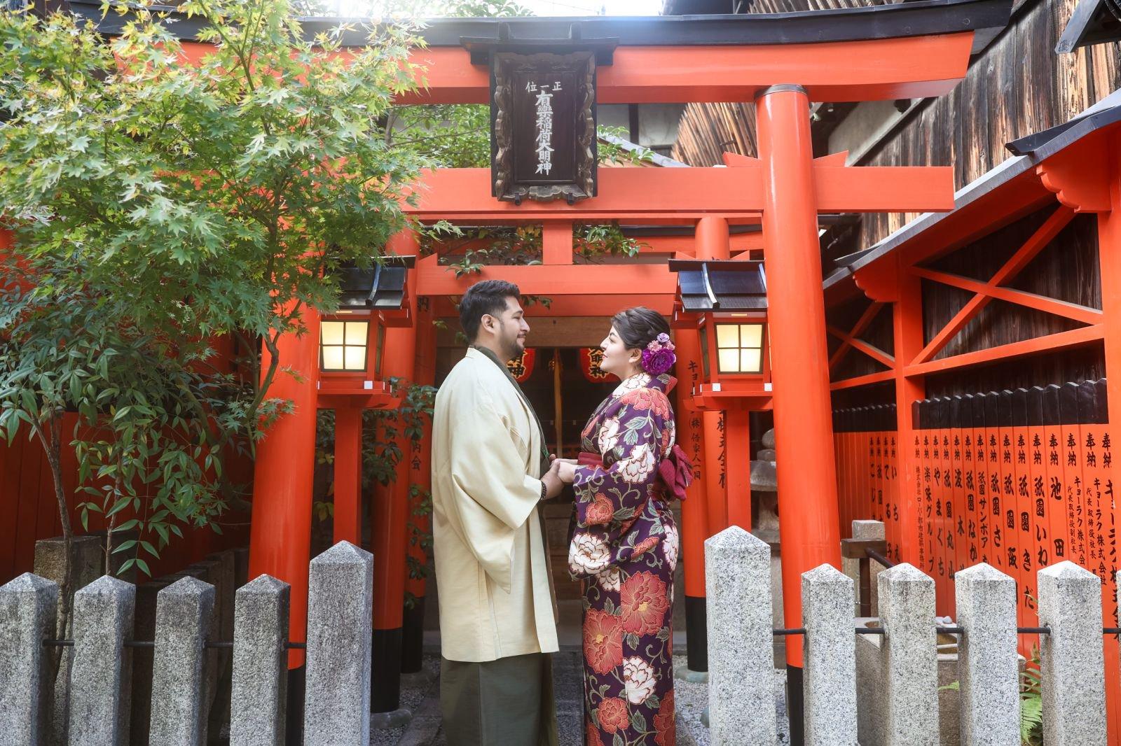 Aluguer de Kimono em Gion e Kiyomizudera com Penteado em Quioto