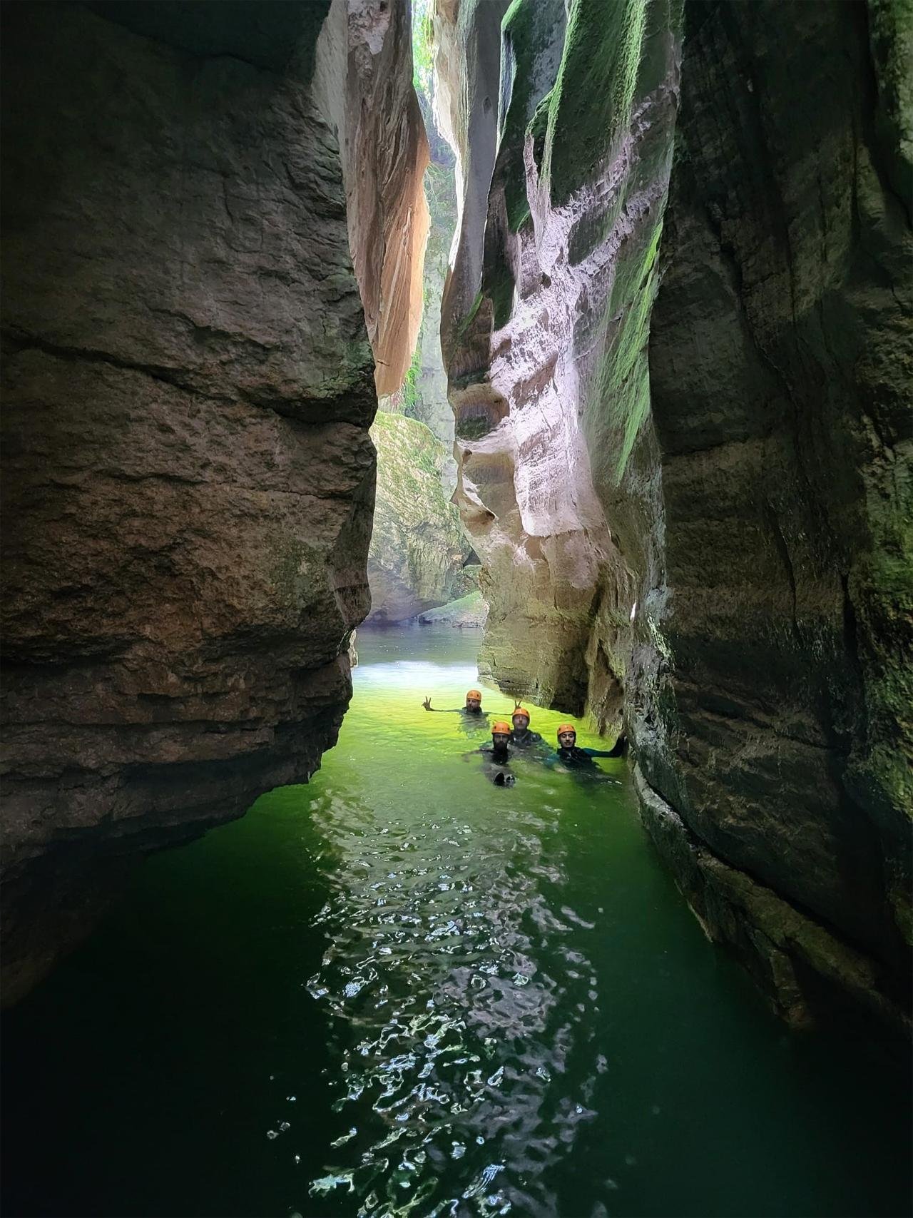 Groin Canyon Descent near Annecy