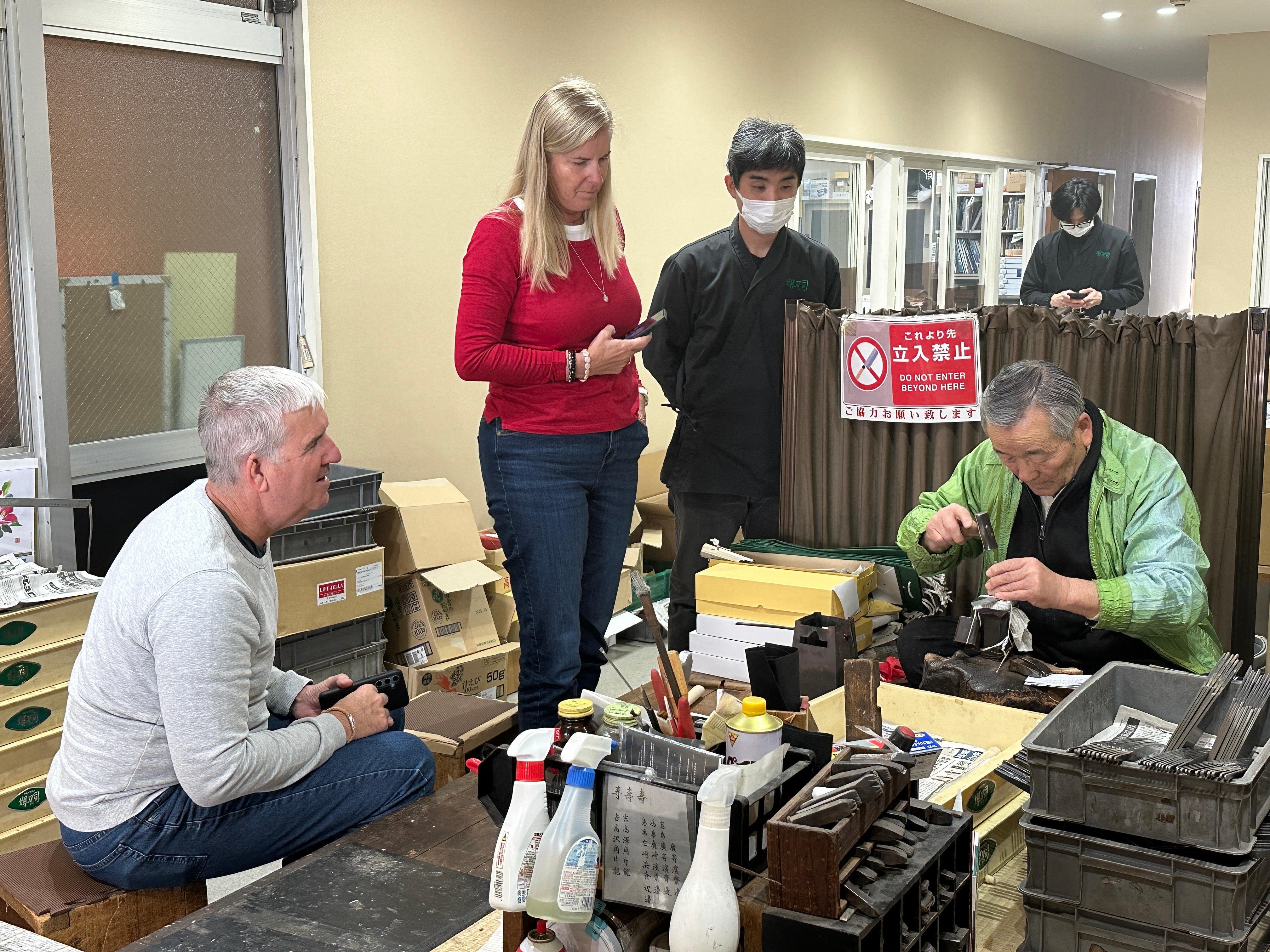 Sakai Knives: Private Access Tour with a Native Expert
