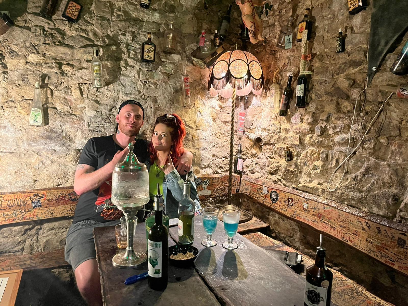 Prague Historic Absinthe Cellar Tasting