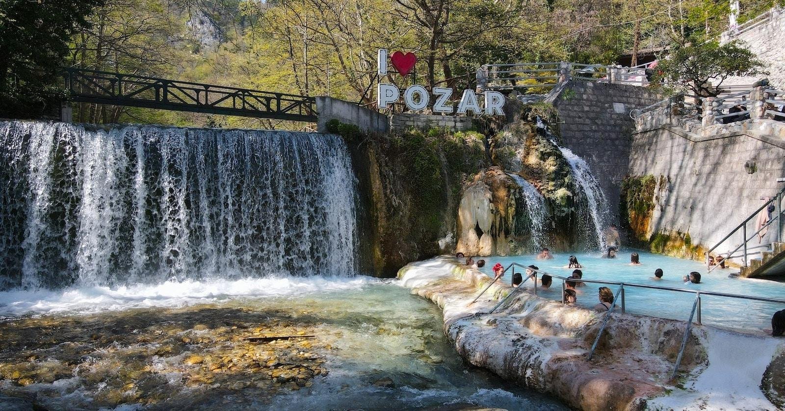 Pozar Hot Springs, Edessa Waterfalls & Village Taverna Experience