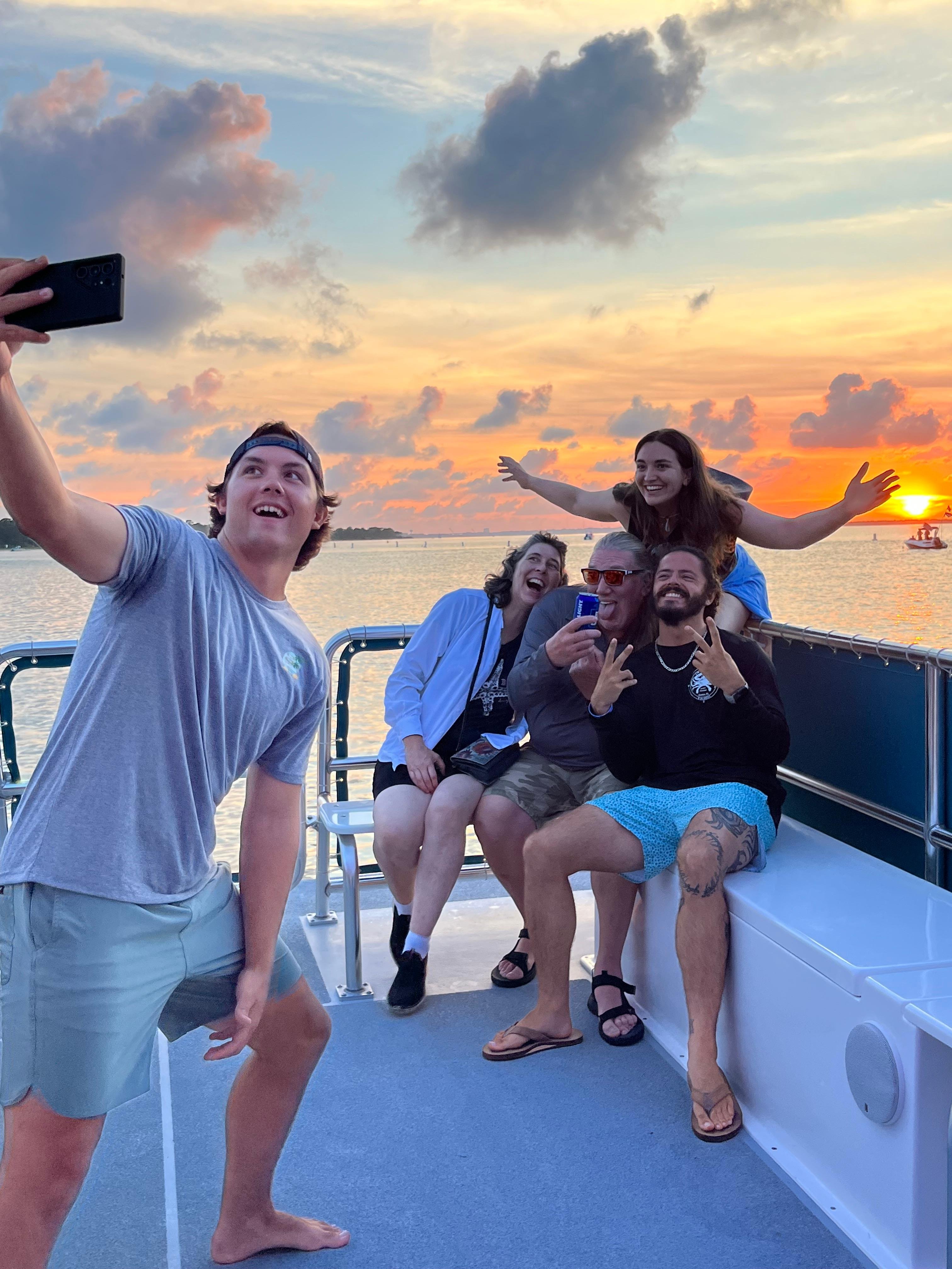 Destin Harbor Sunset & Dolphin Watching Cruise