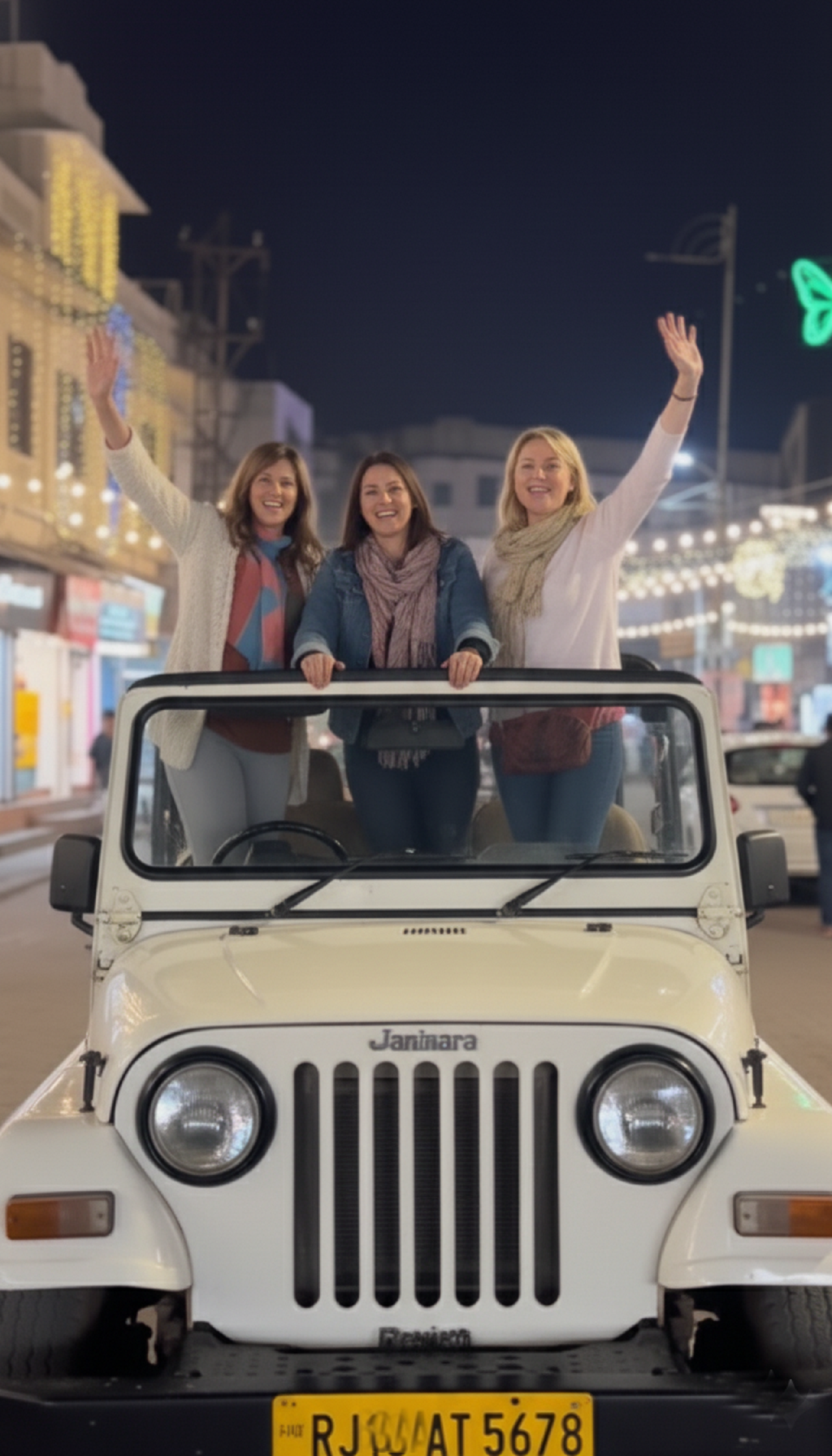 Jaipur Pink City Night Jeep Safari & Amer Fort Light Show