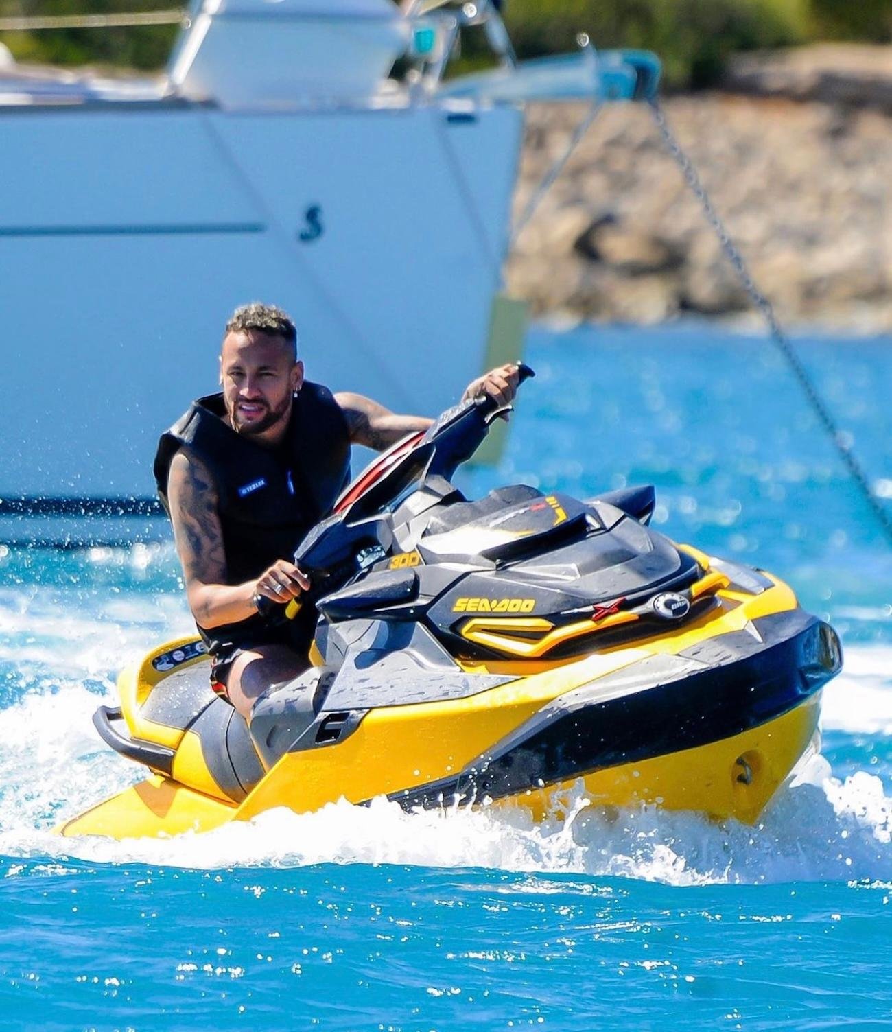 Jet Ski Adventure from Santa Eulalia to Cala Llonga