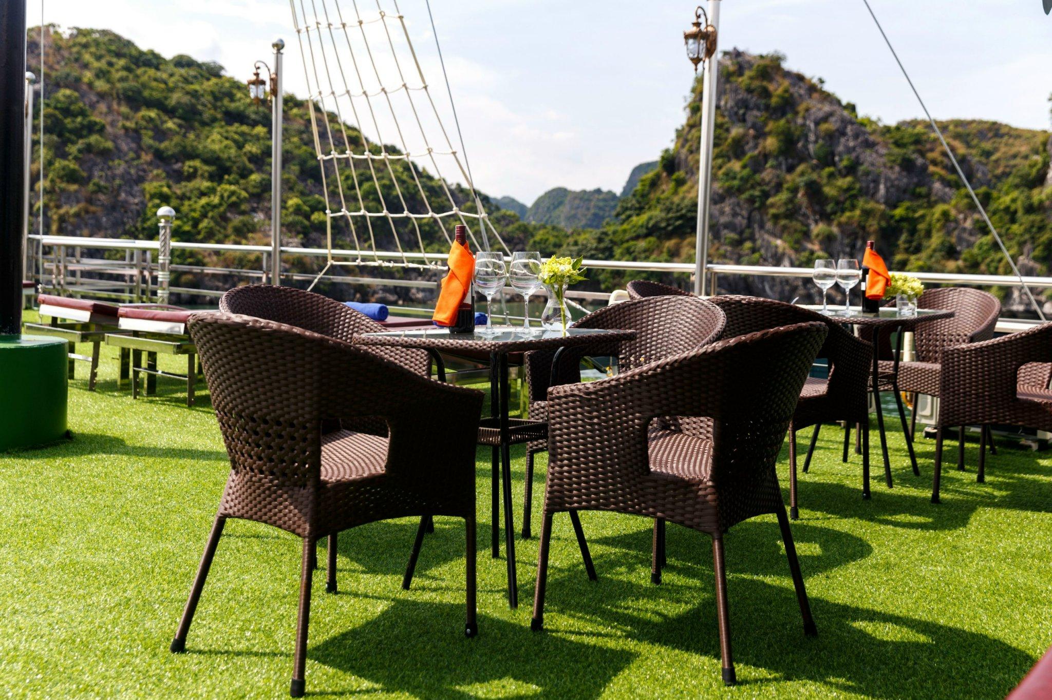 Lan Ha Bay 2-Day Cruise: Kayaking, Biking & Private Balcony