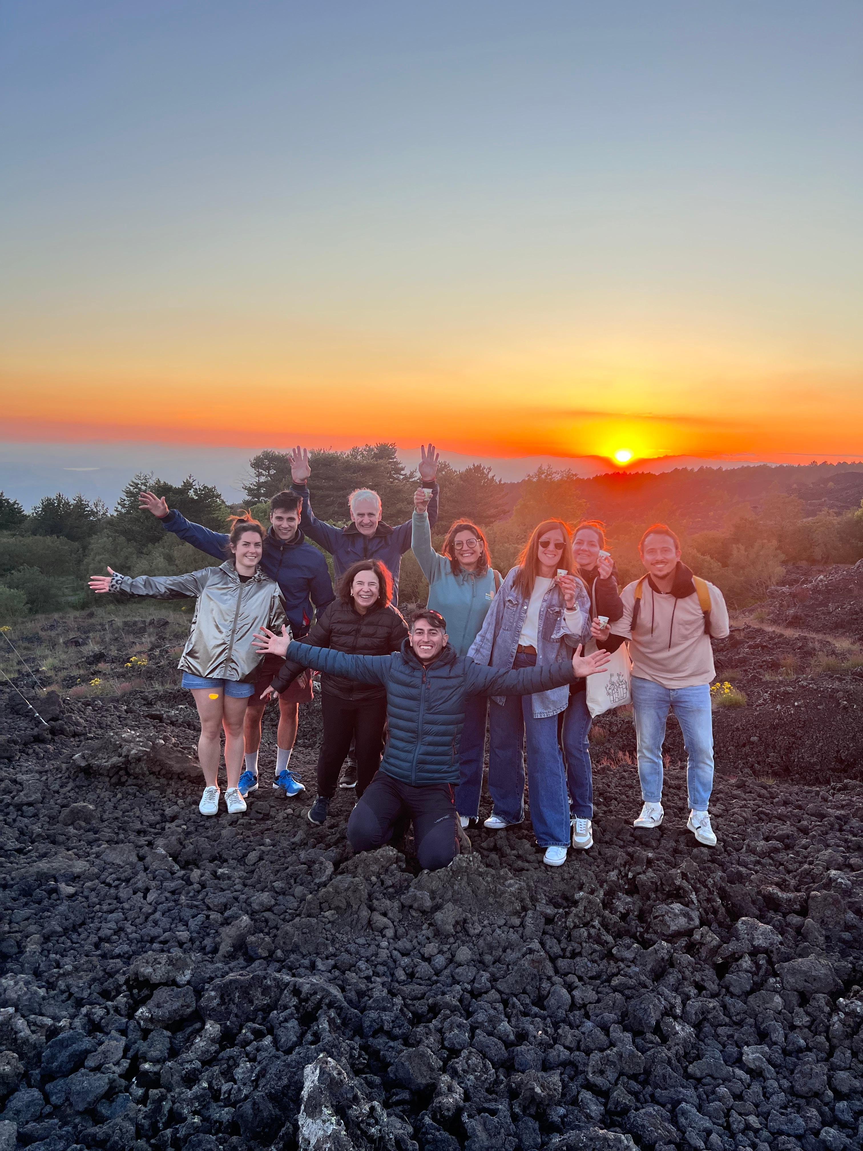 ETNA SUNSET: GUIDED TOUR OF ETNA WITH PICKUP FROM CATANIA