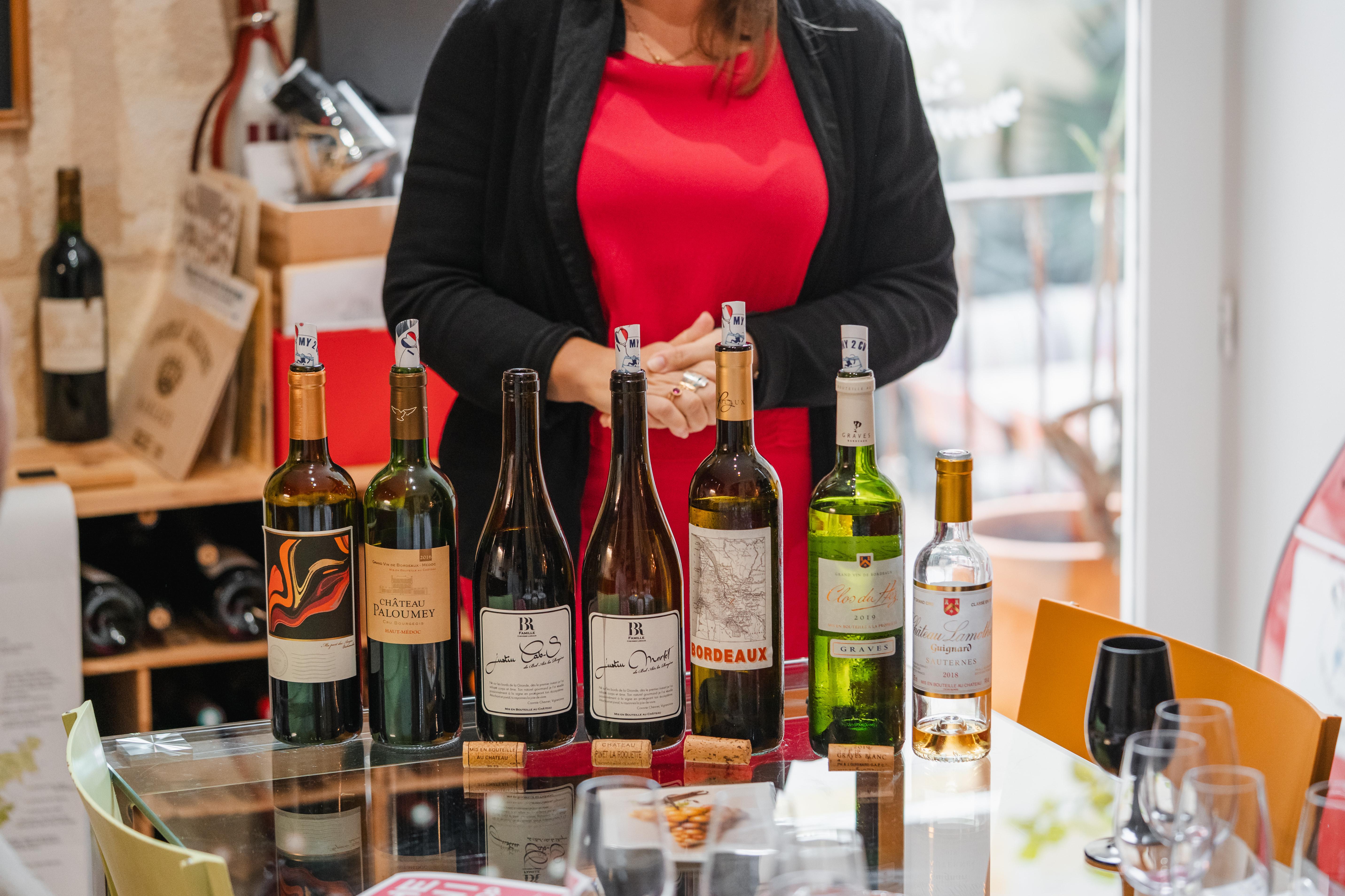 Bordeaux Wine Tasting Workshop with 6 Wines & Pairings