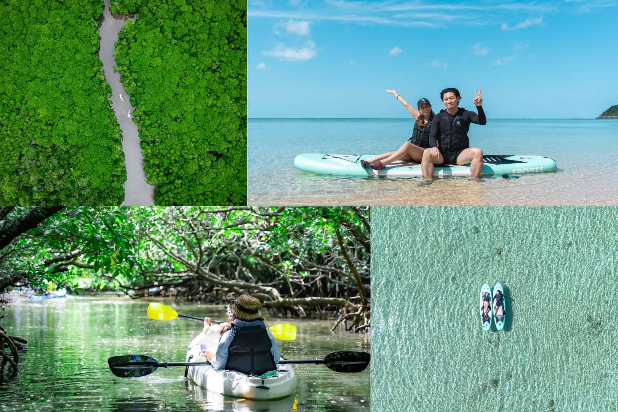 Ishigaki Mangrove & Ocean SUP/Kayak with Aerial Photography
