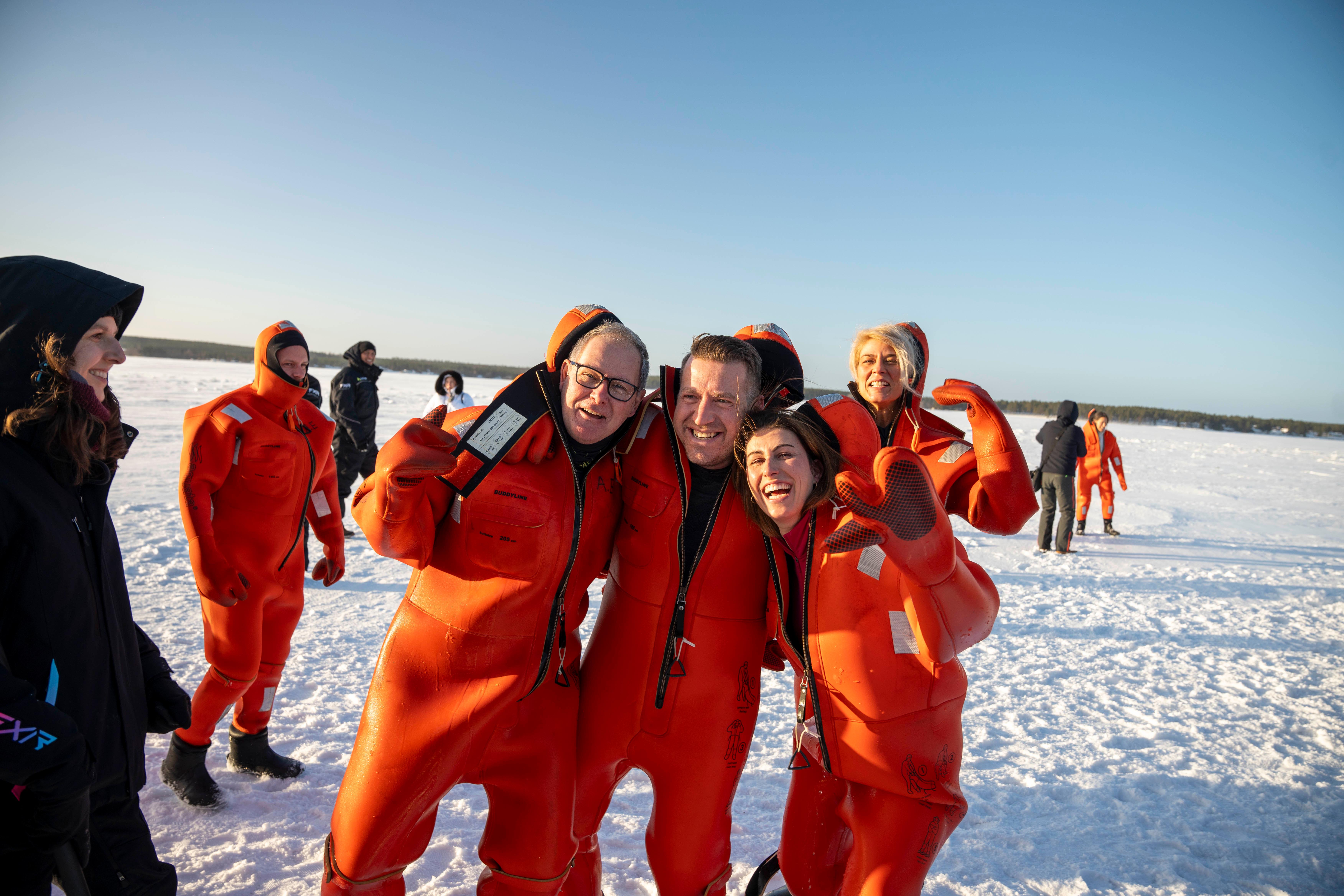 Arctic Icebreaker Cruise with Ice Floating in Lapland