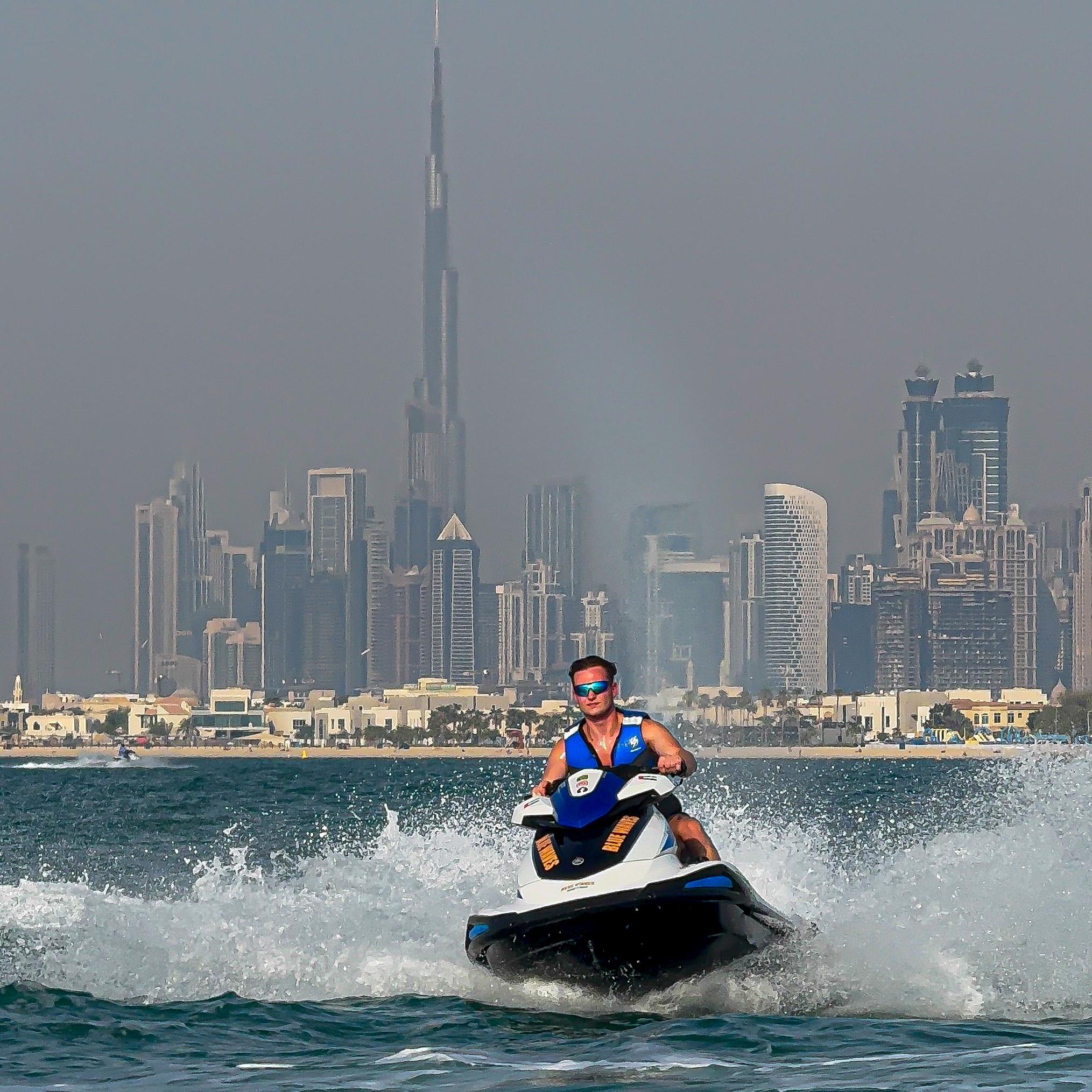 Dubai Jet Ski Adventure: Burj Al Arab & Atlantis Coastal Ride