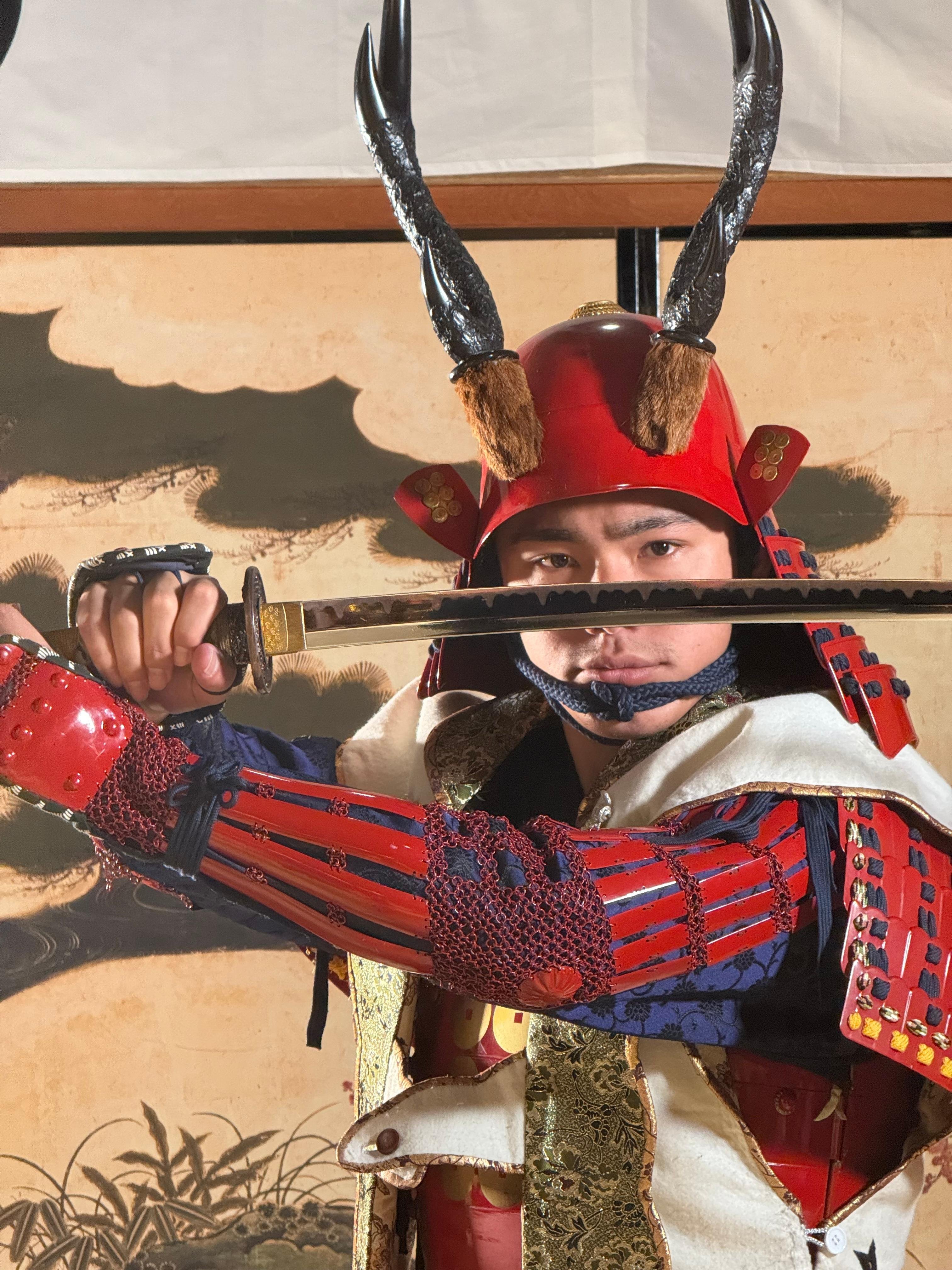 Samurai Armor Photography Session in Kyoto