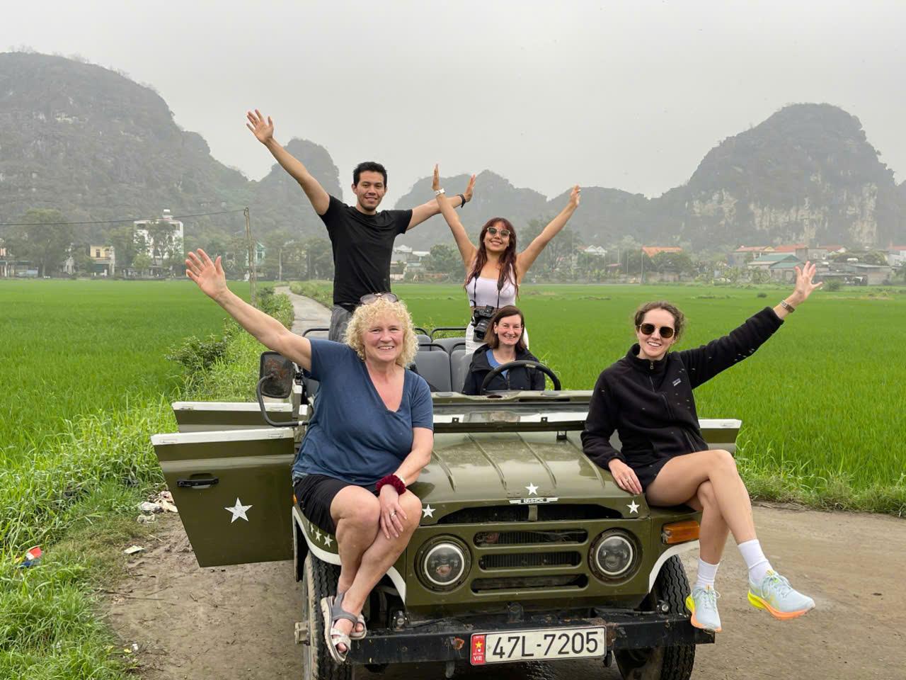 Ninh Binh Countryside Jeep Adventure: Sunrise, Morning & Sunset Options