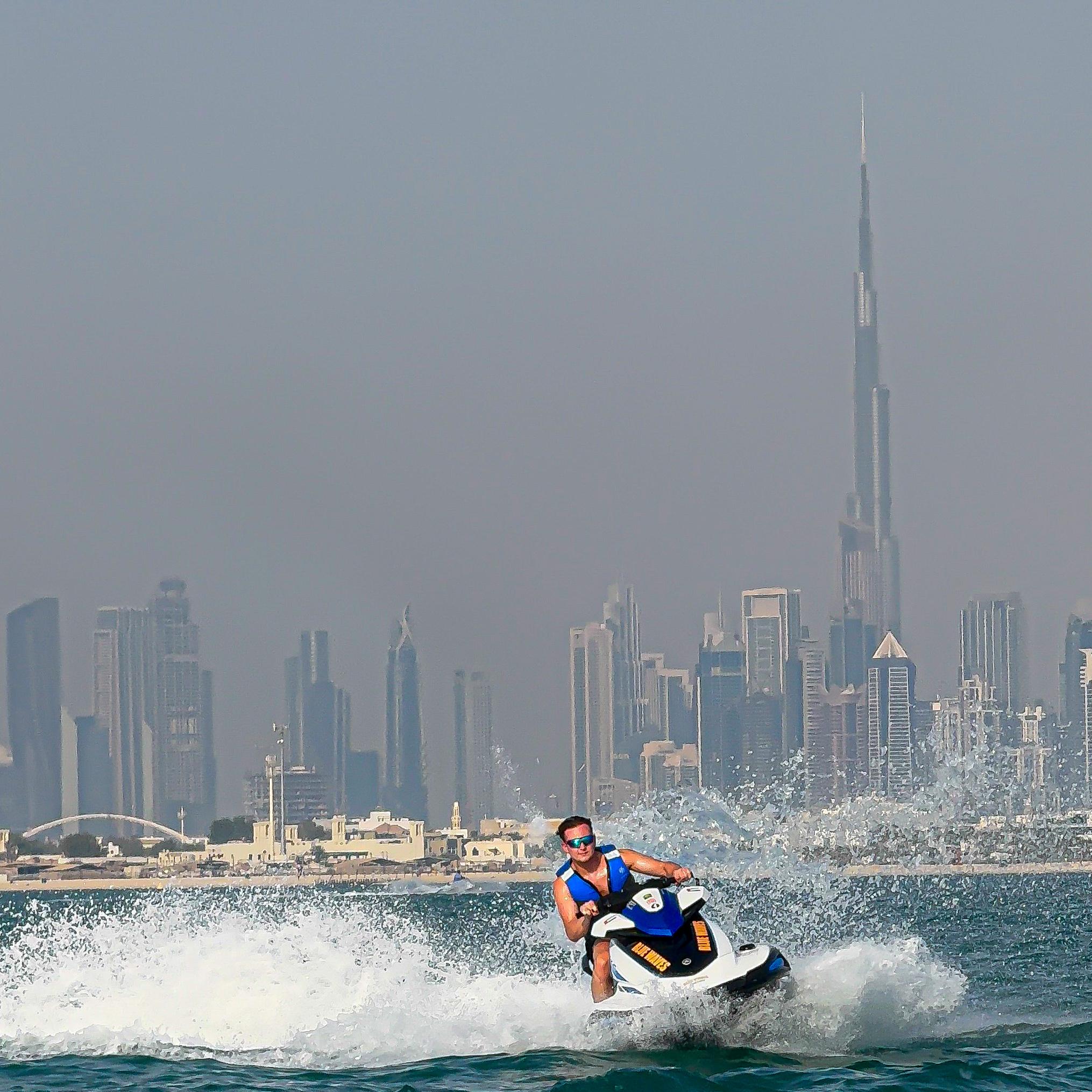 Dubai Jet Ski Adventure: Burj Al Arab & Atlantis Coastal Ride